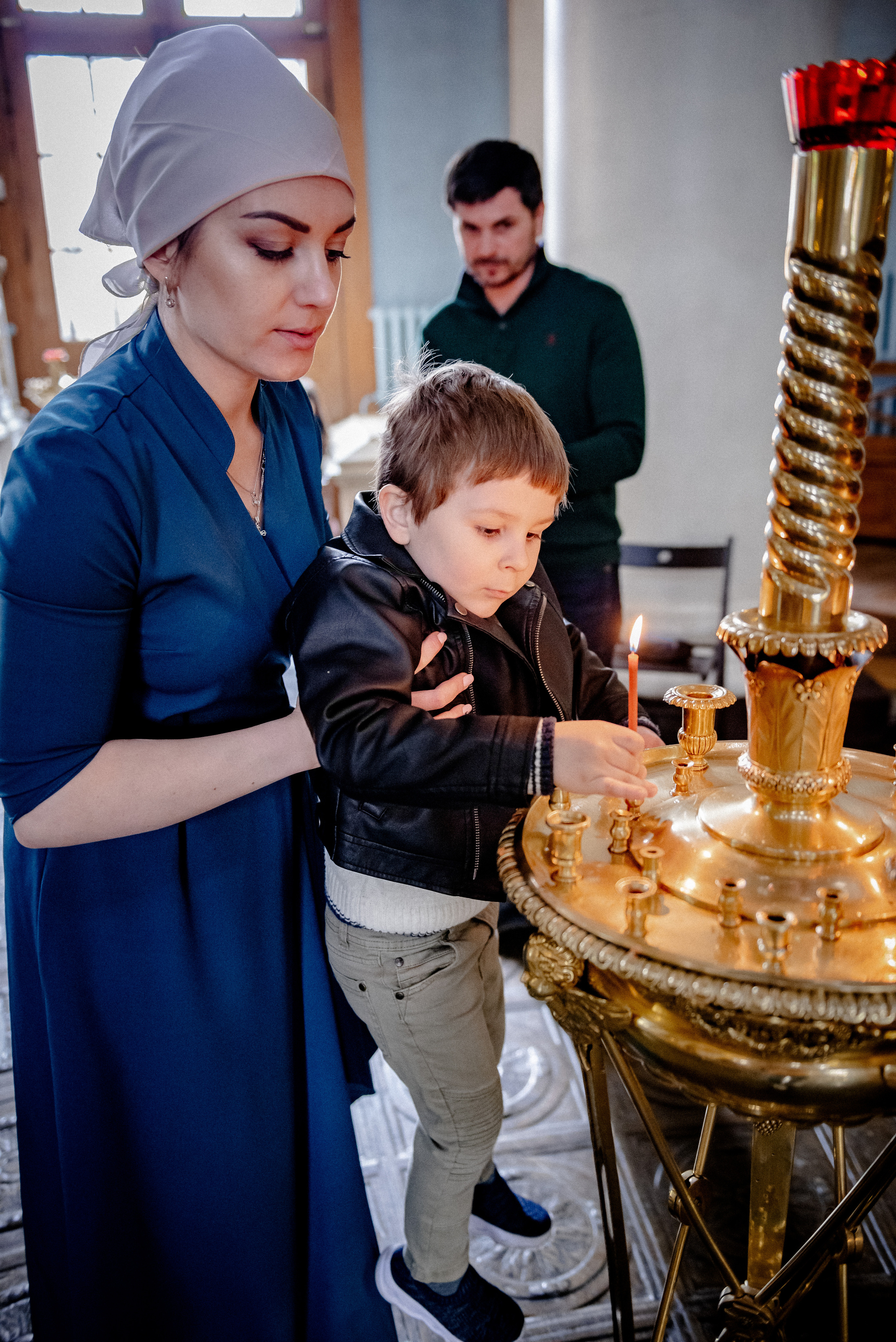 Крещение в Храме на Иконы Божей Матери Всех Скорбящих. Станислав Тюрин Фотограф Москва. Индивидуальные и семейные фотосессии;