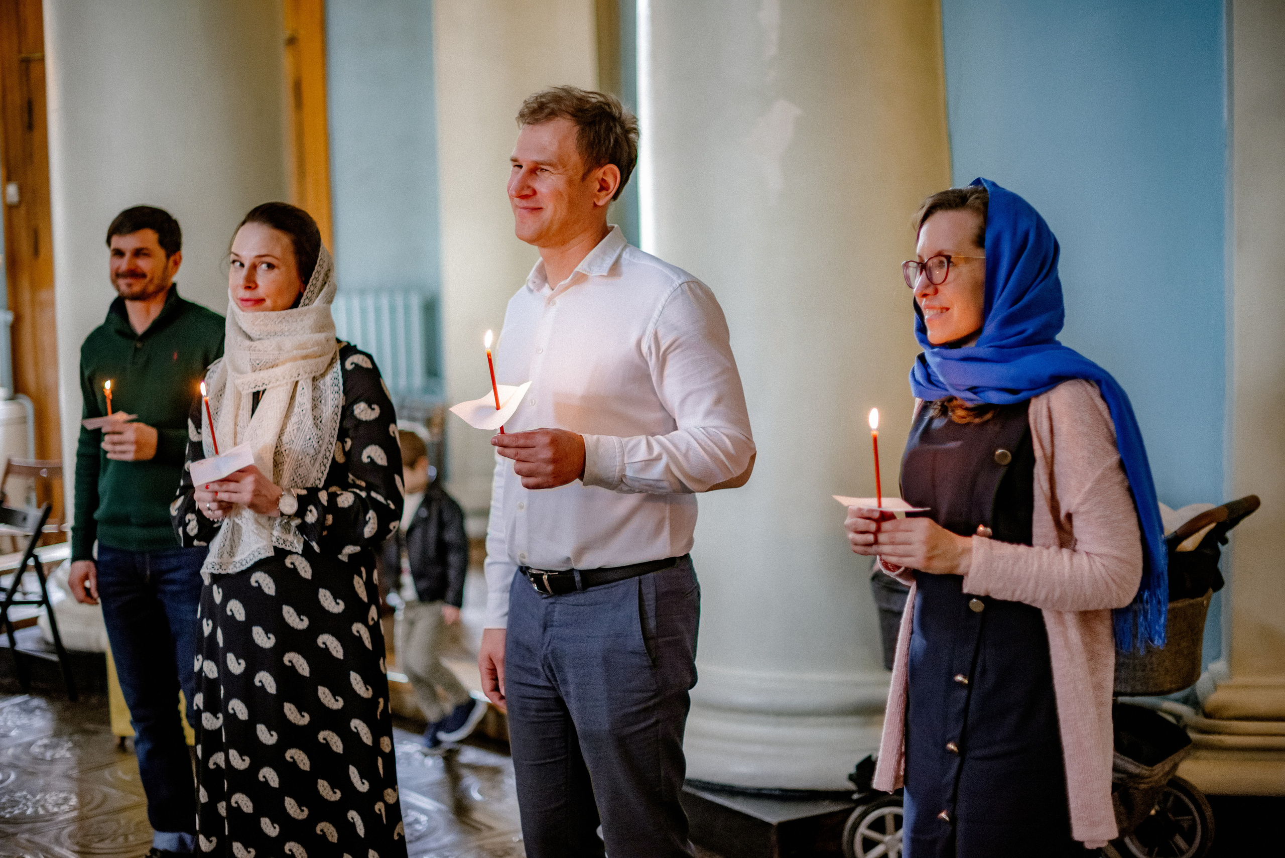 Крещение в Храме на Иконы Божей Матери Всех Скорбящих. Станислав Тюрин Фотограф Москва. Индивидуальные и семейные фотосессии;