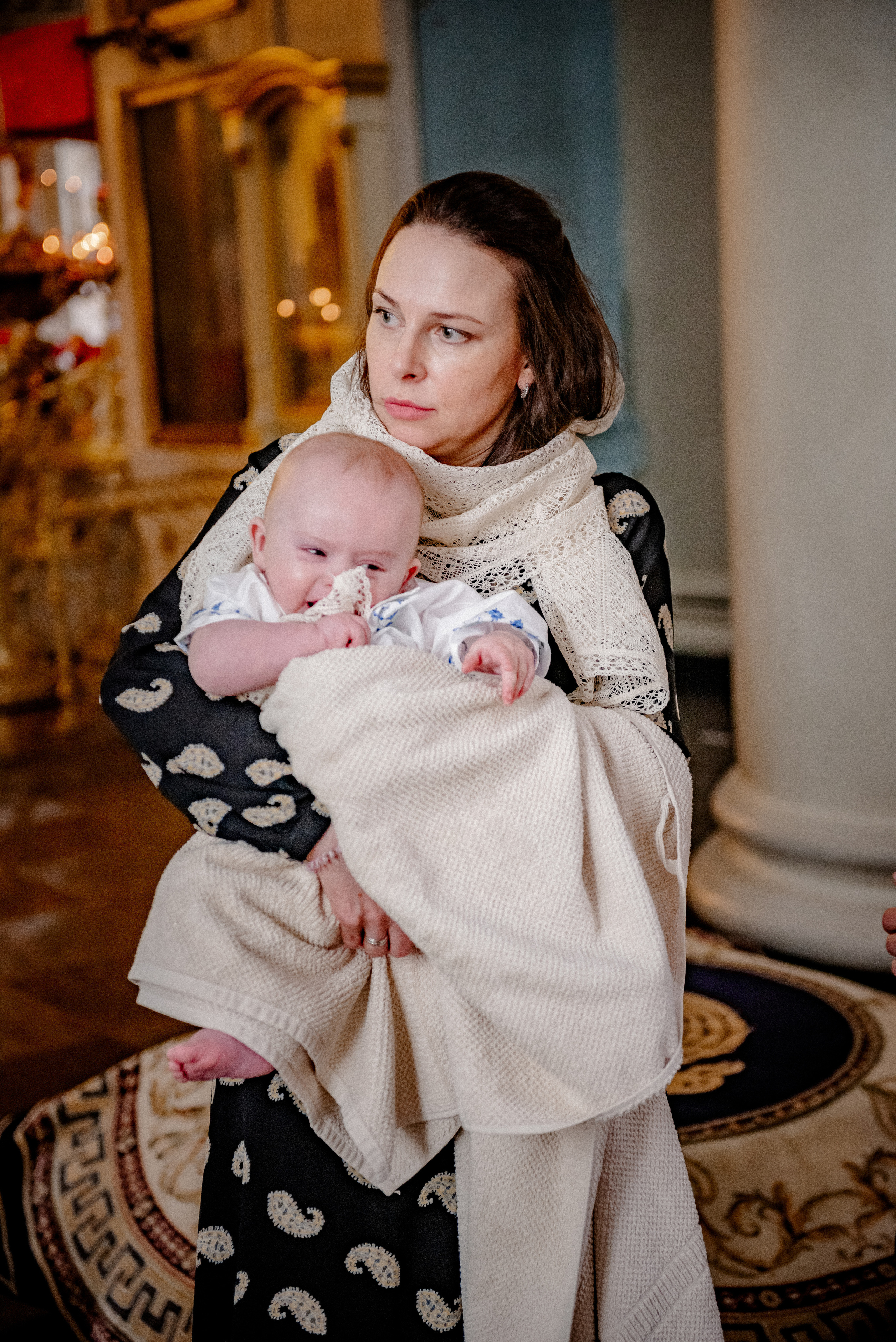 Крещение в Храме на Иконы Божей Матери Всех Скорбящих. Станислав Тюрин Фотограф Москва. Индивидуальные и семейные фотосессии;