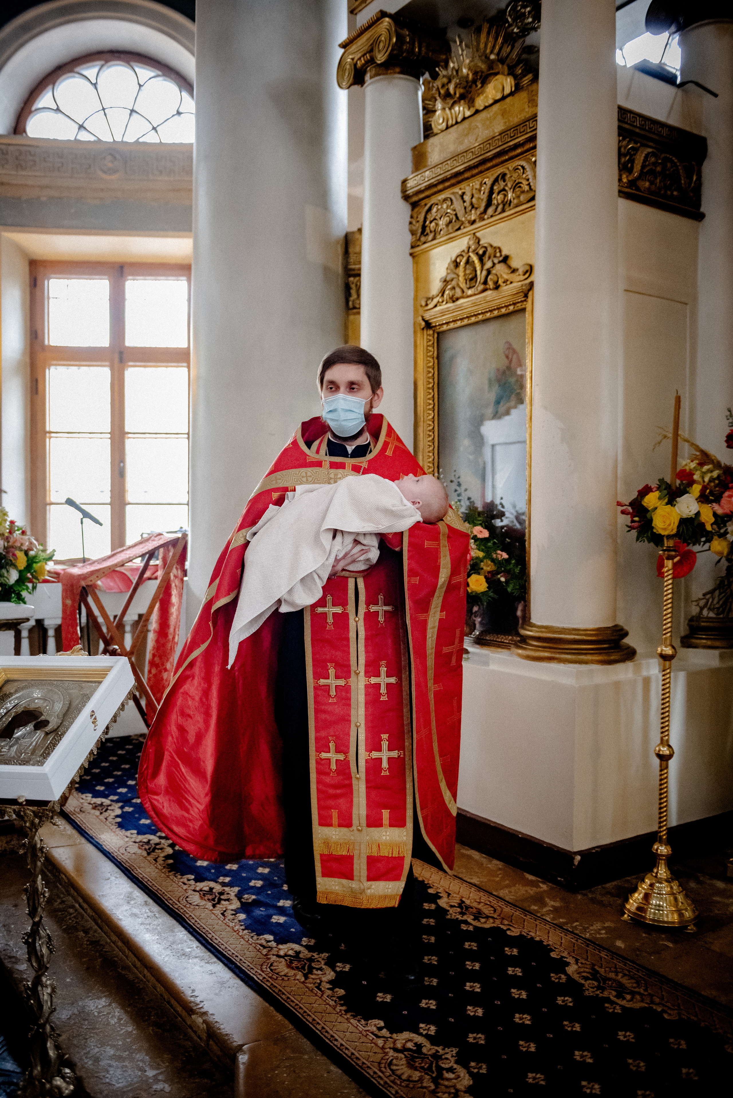 Крещение в Храме на Иконы Божей Матери Всех Скорбящих. Станислав Тюрин Фотограф Москва. Индивидуальные и семейные фотосессии;