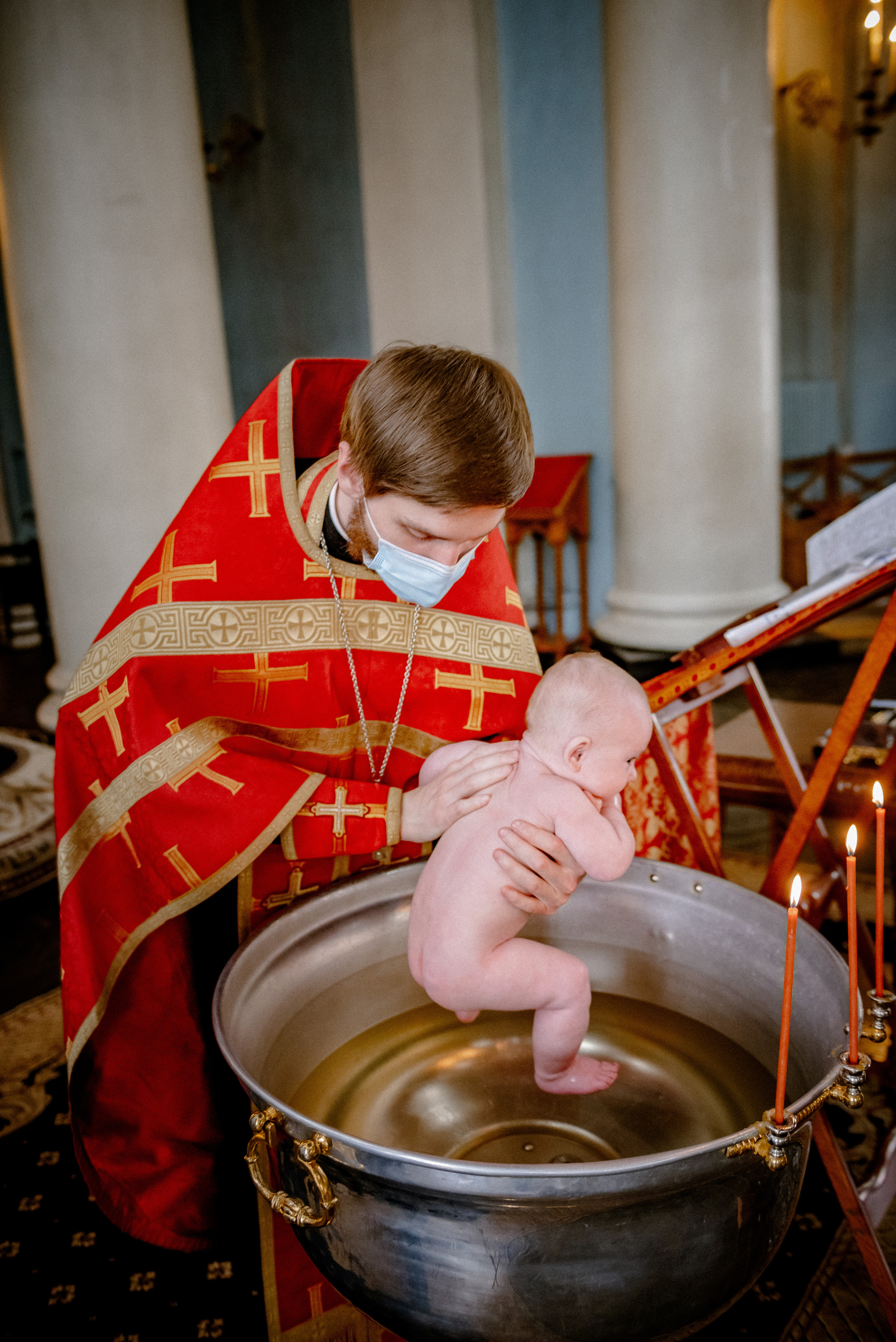 Крещение в Храме на Иконы Божей Матери Всех Скорбящих. Станислав Тюрин Фотограф Москва. Индивидуальные и семейные фотосессии;