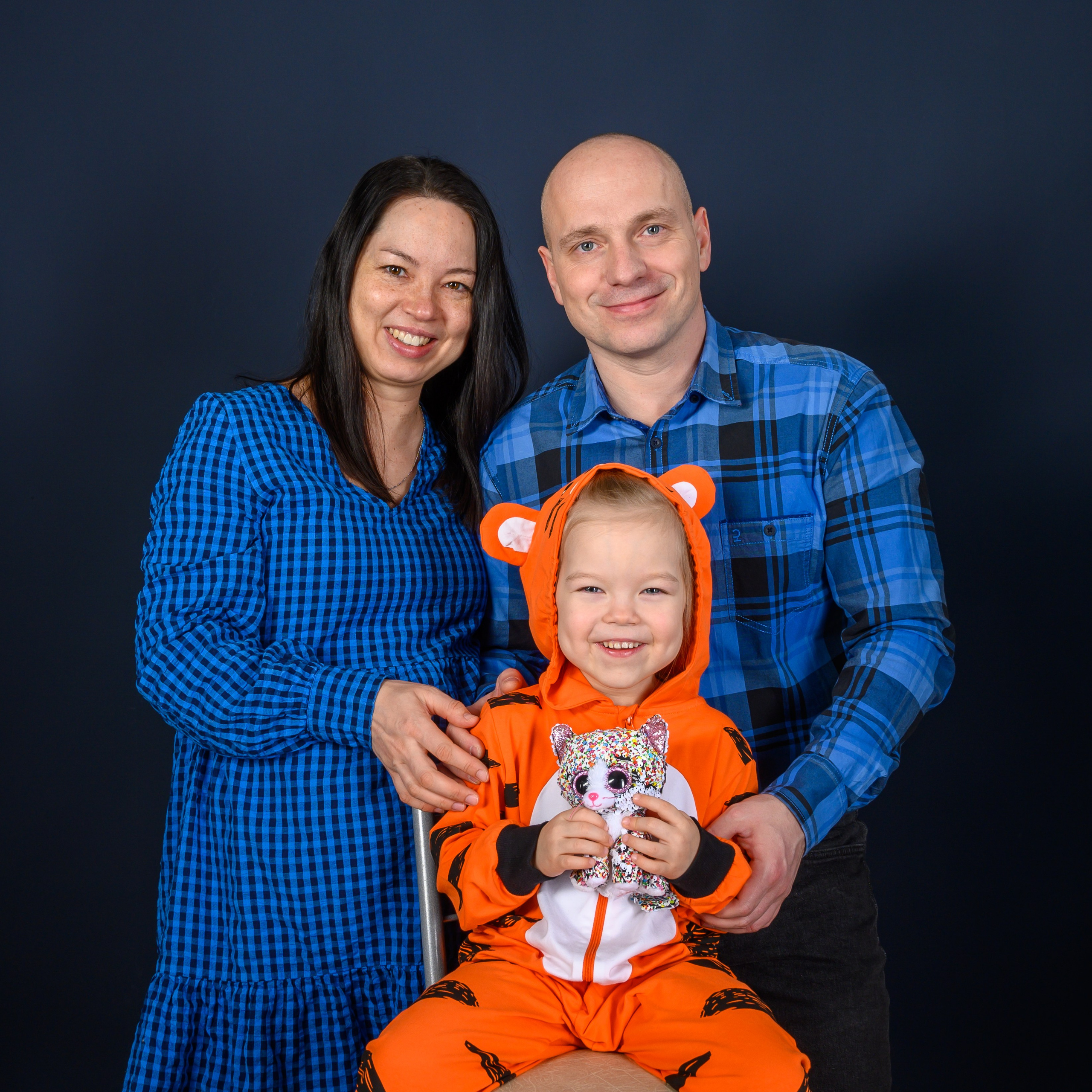 Семейная Фотосессия. Фотограф Андрей Зикеев, фотостудия AzArt Studio в Москве