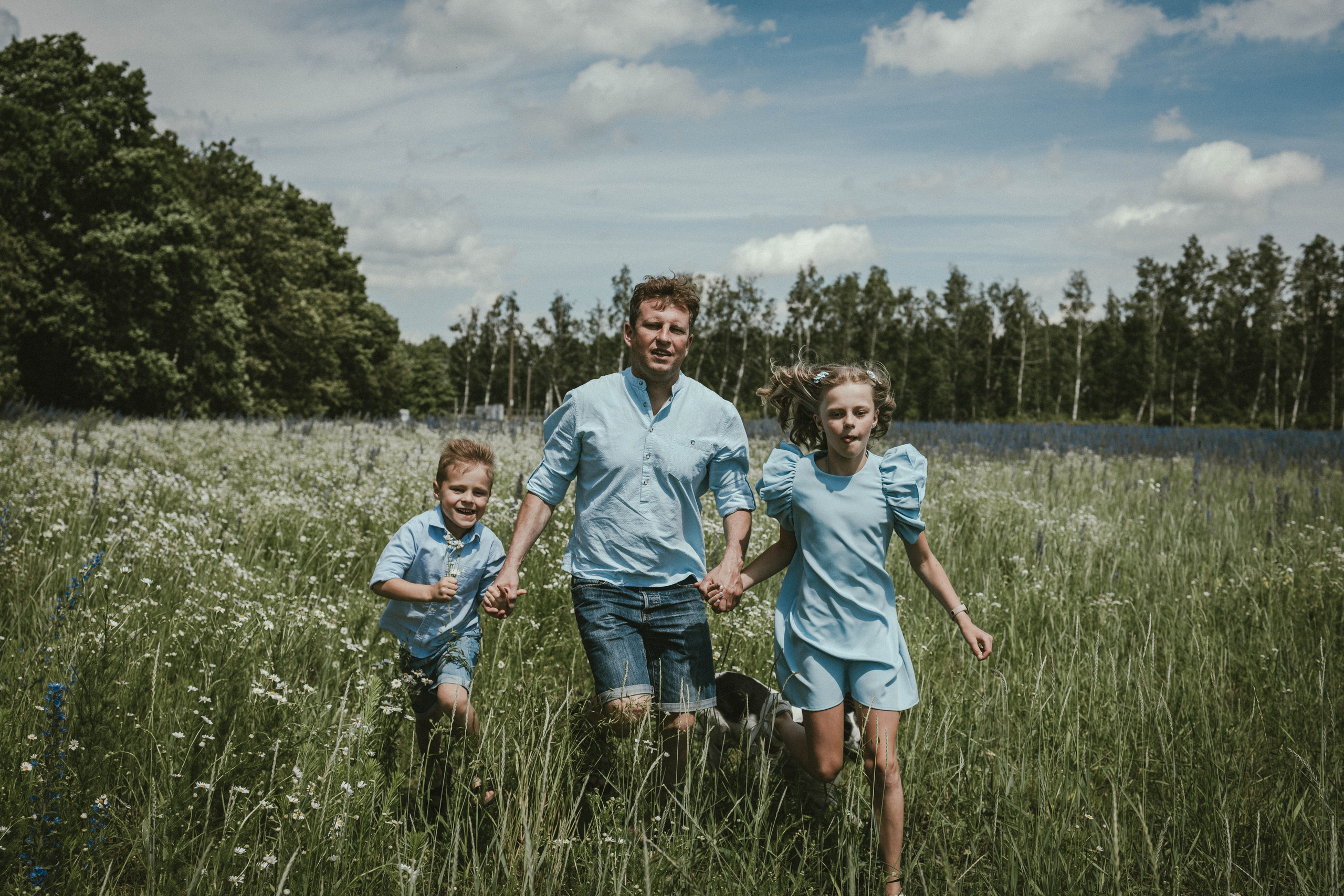 В ожидании чуда Алёна & Сергей, дети и собака. Коммерческий фотограф