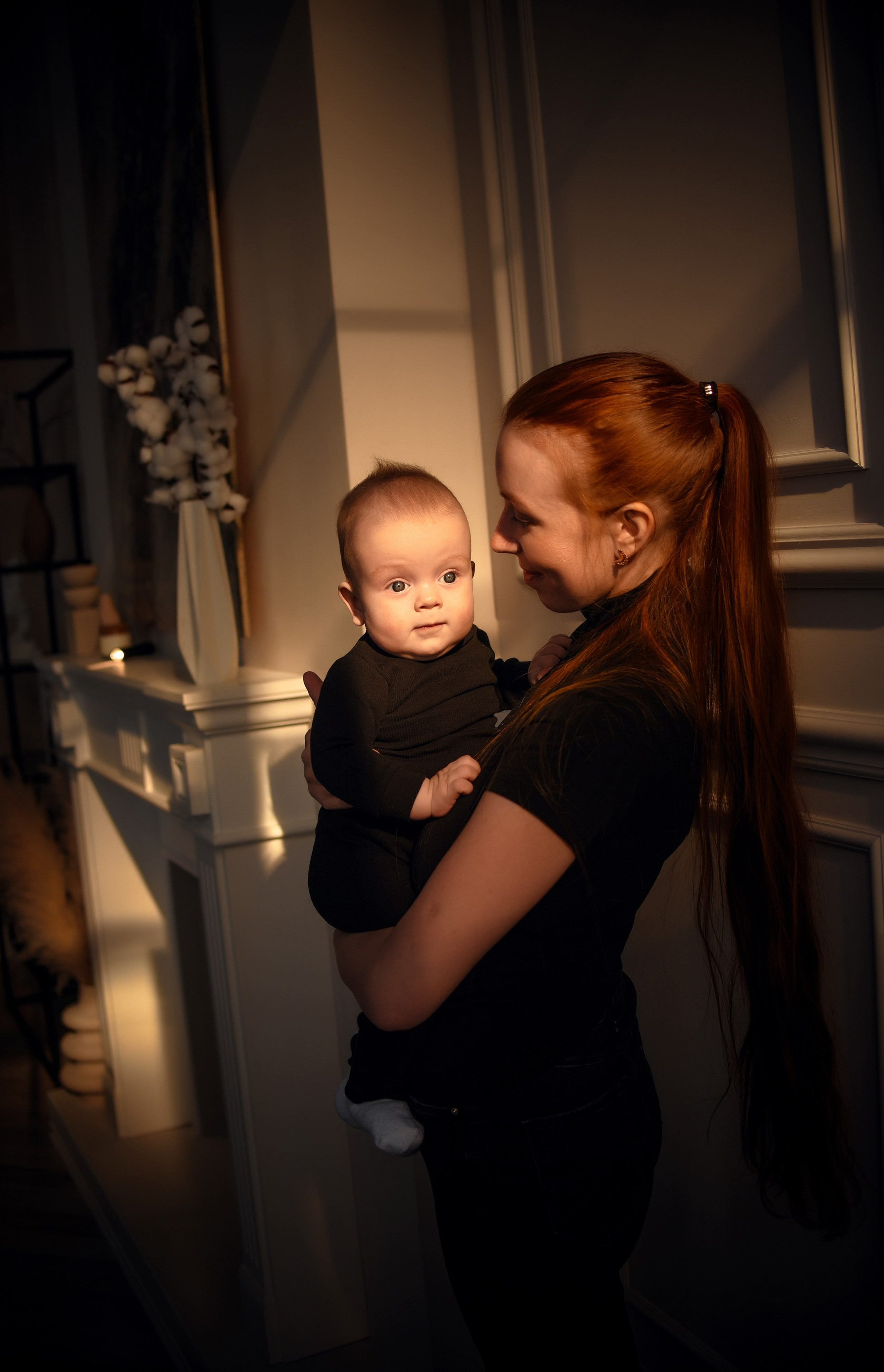 Семейная студийная фотосессия 3. Свадебный, семейный, детский, контент фотограф в Омске Максим Ильин