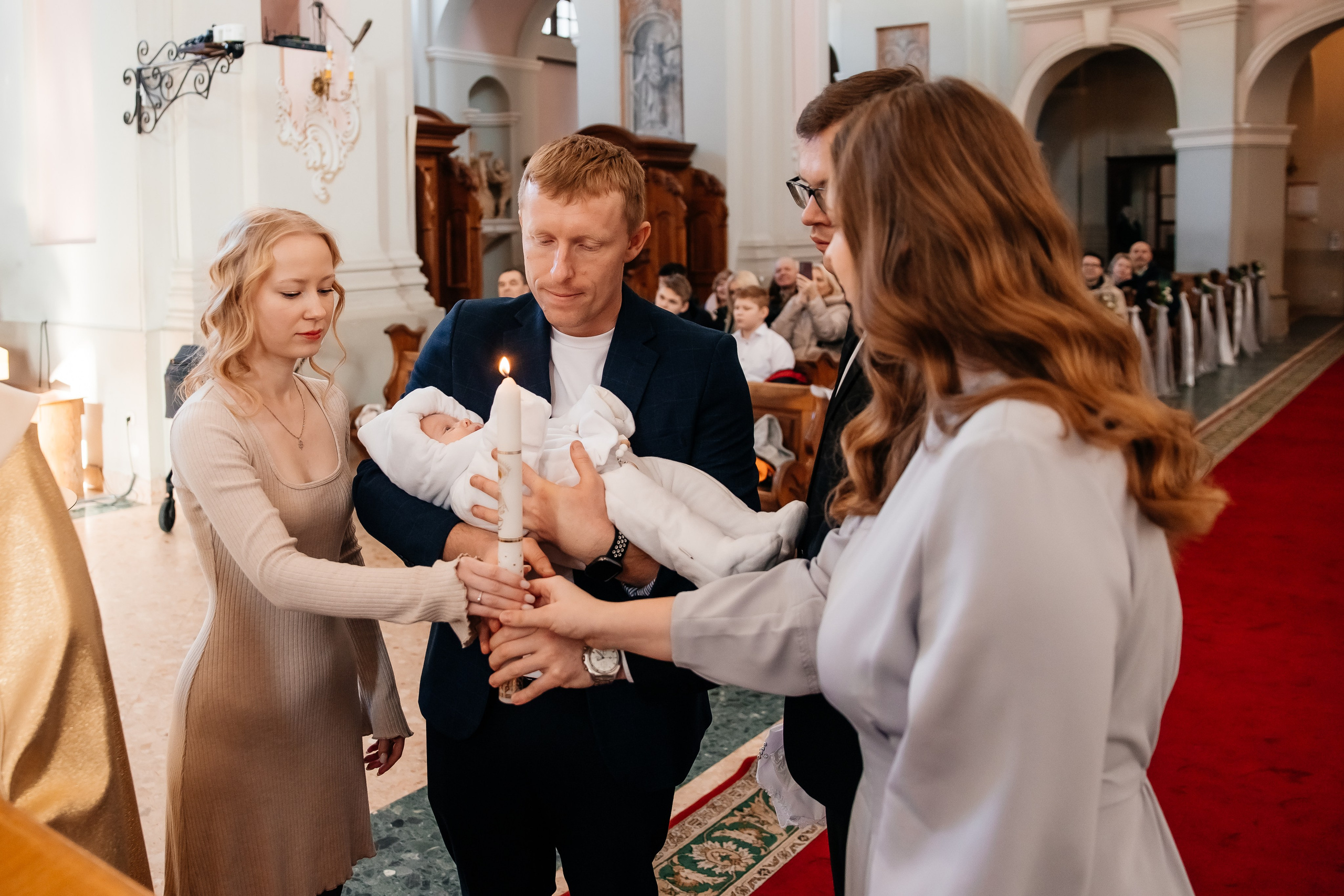 Крещение Софии. Архикафедральный костел Имени Пресвятой Девы Марии. Фотограф ВИКА МЕДУЗА