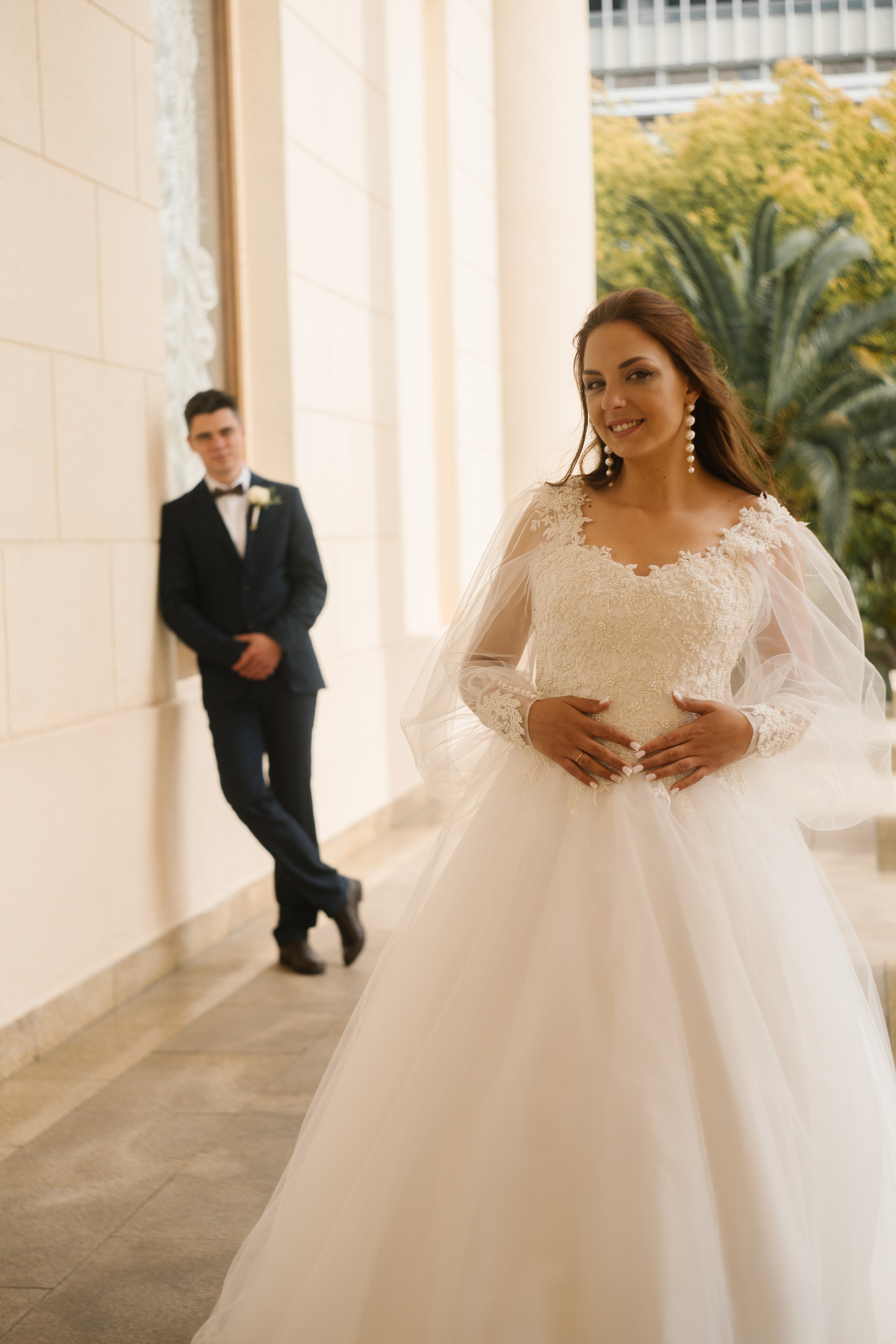 Свадебный день Тимура и Валерии в центре Сочи. Фотограф в Сочи Тиунова Маргарита и Тиунов Евгений