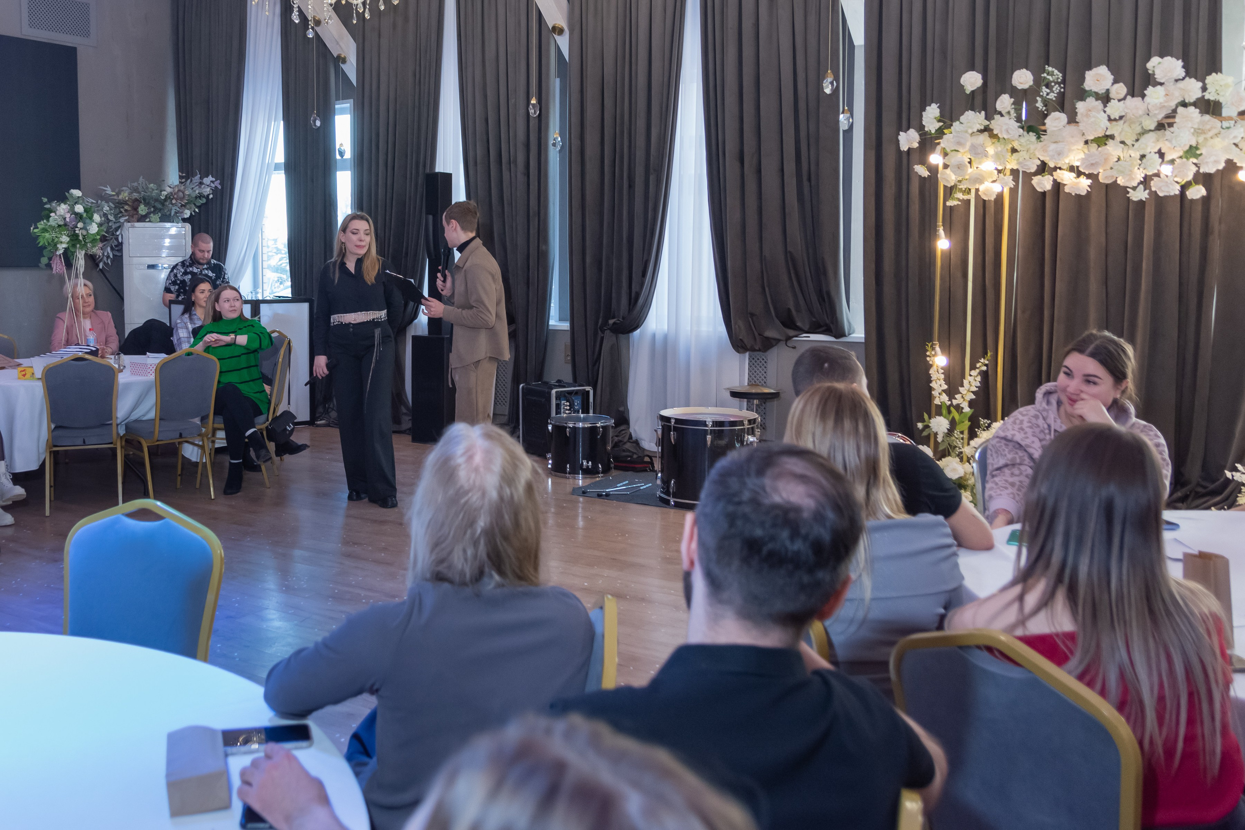 Свадебное чаепитие для молодоженов