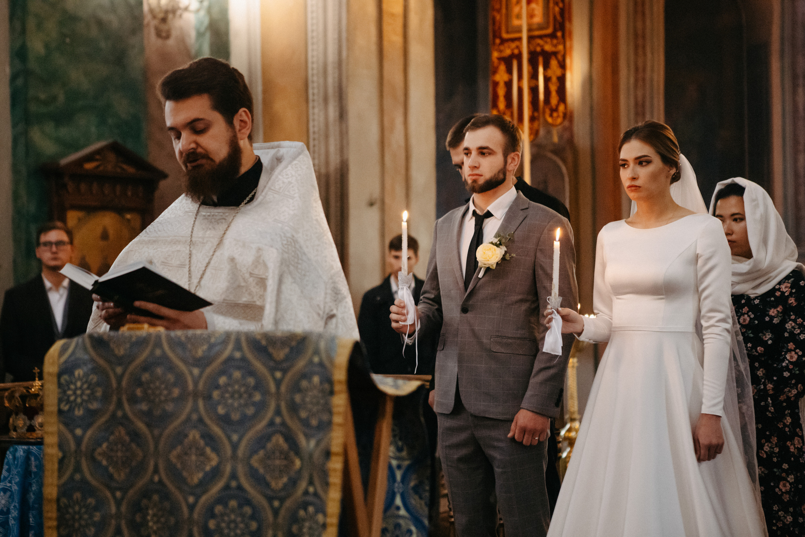 Анонс с венчания Анастасии и Андрея. Свадебный фотограф Москва и другие города