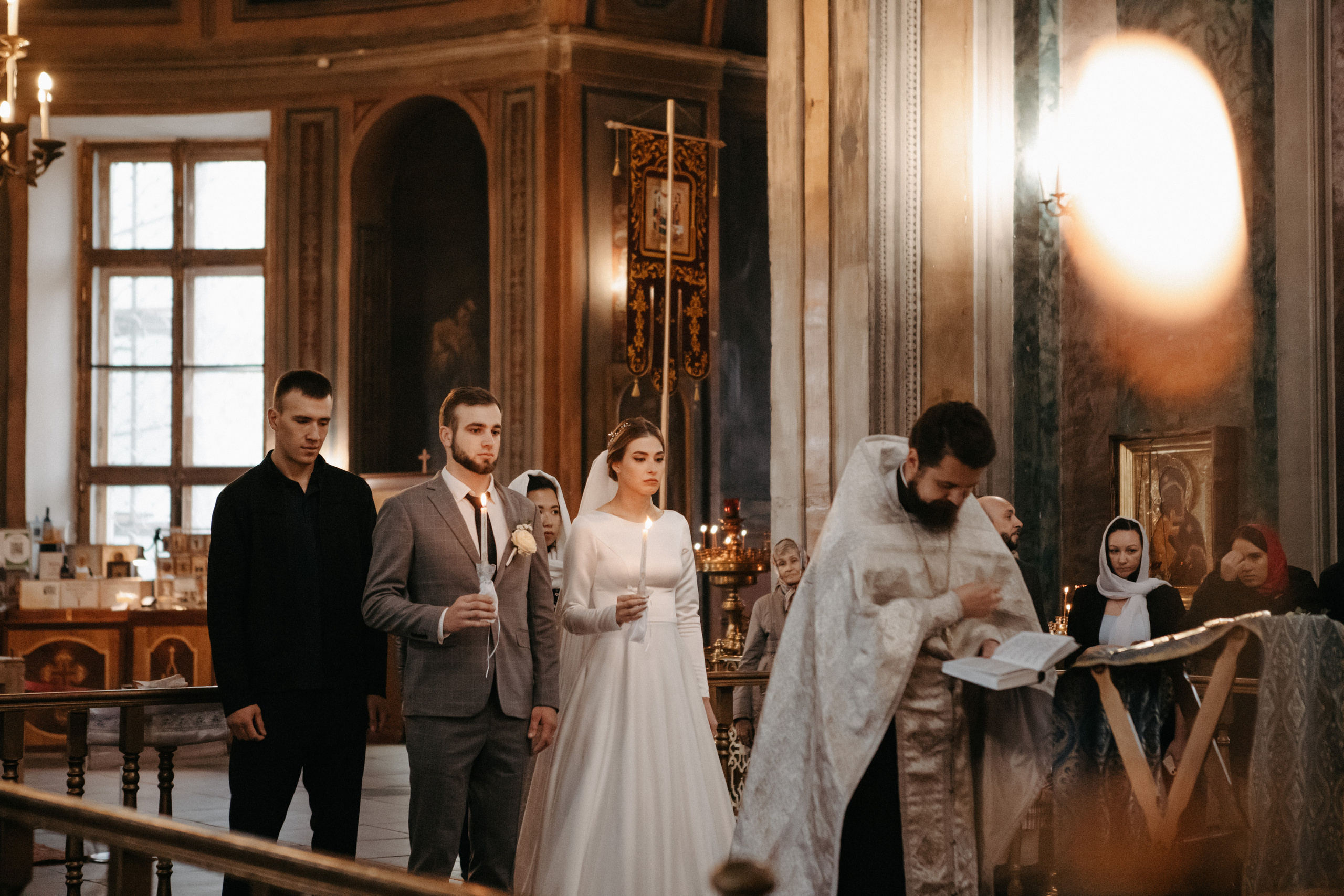 Анонс с венчания Анастасии и Андрея. Свадебный фотограф Москва и другие города