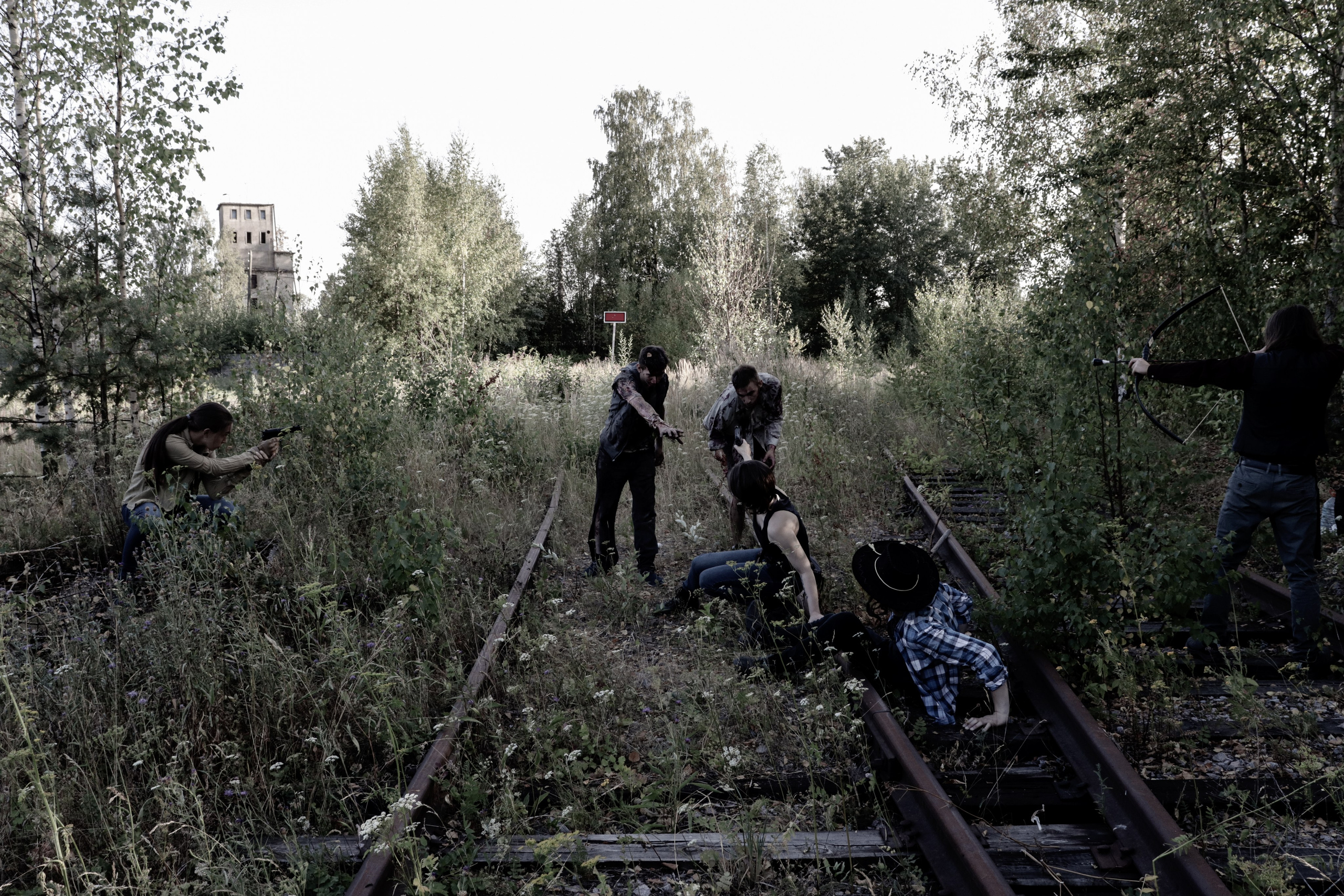 Фотосет по сериалу «Ходячие мертвецы» 3 сезон. Ивентный фотограф в Санкт-Петербурге Олег Комков