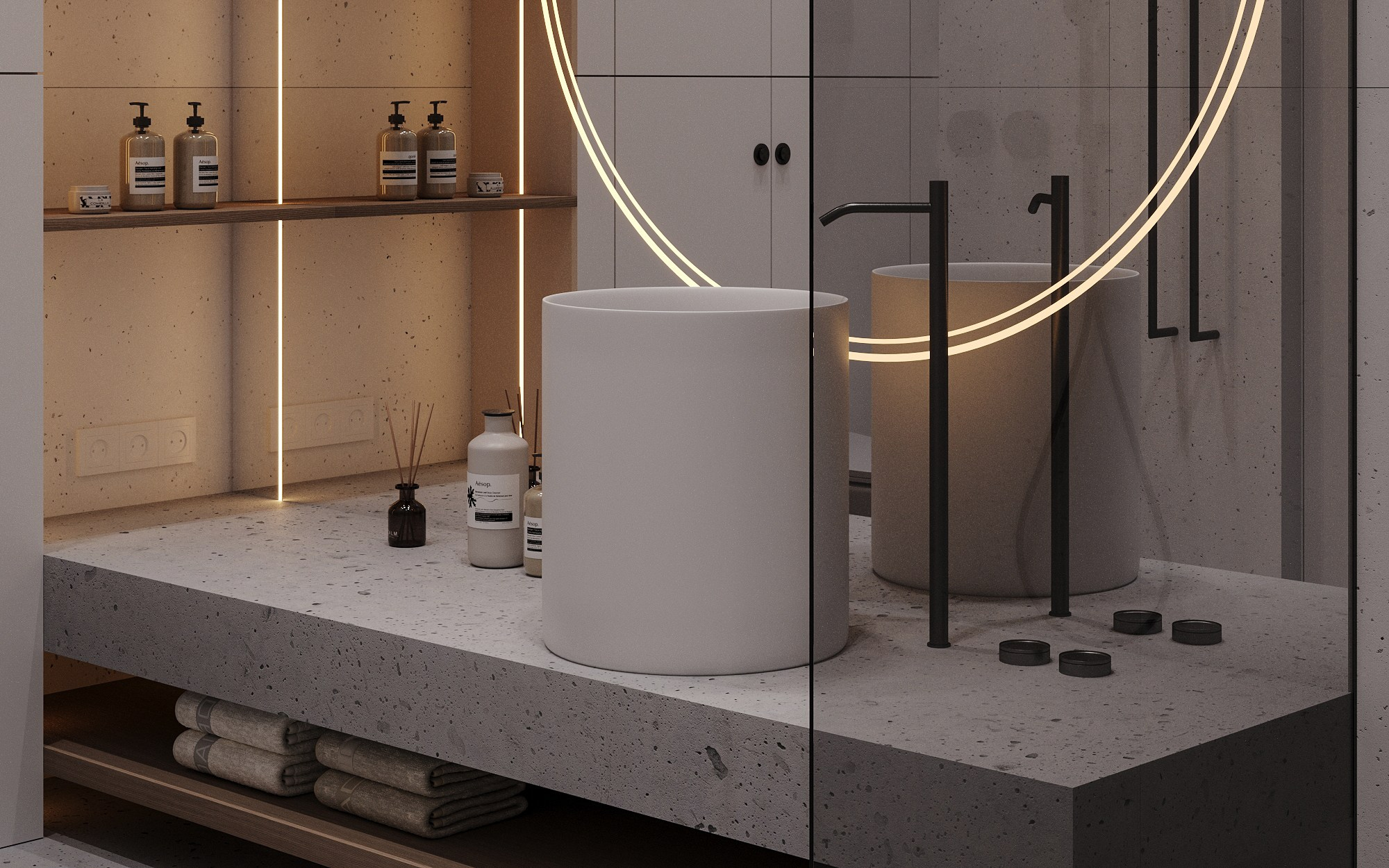 SRP | bathroom. 3D визуализатор интерьеров