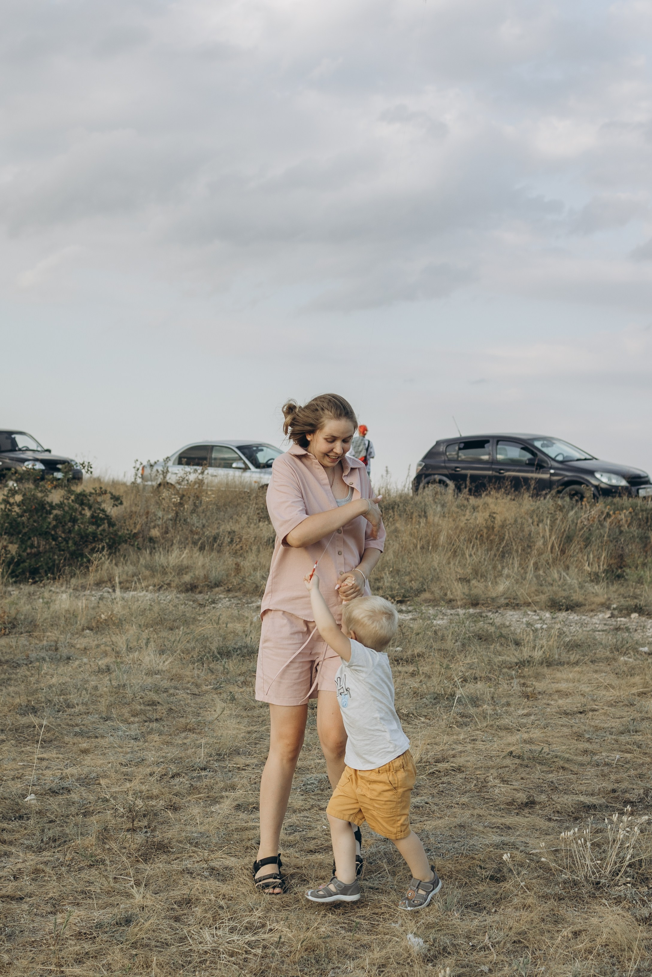 Воздушный змей. Семейный фотограф в Москве Виктория Ястребинская