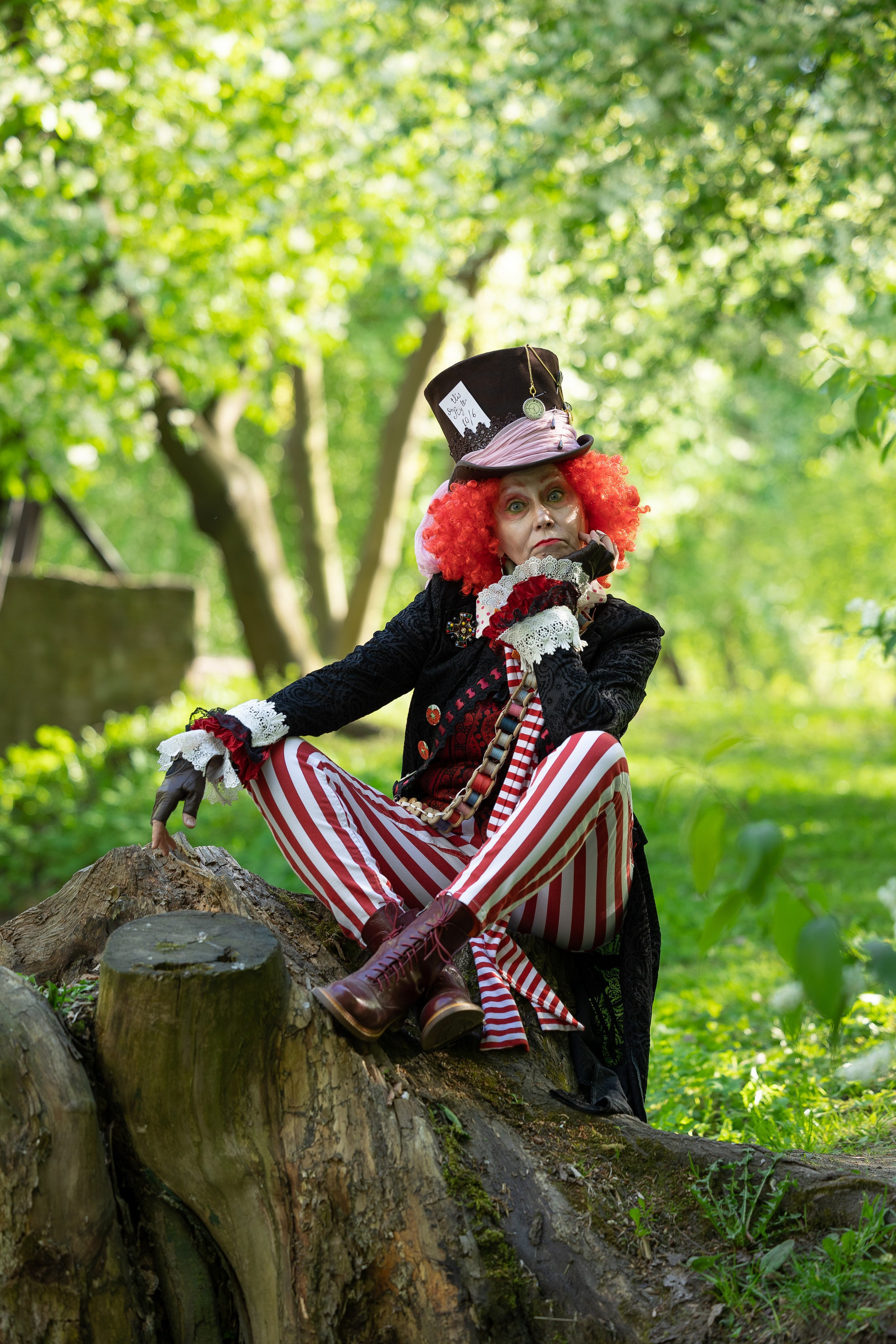 Тим Бартон, творческая съемка, парк Екатерингоф. Главная