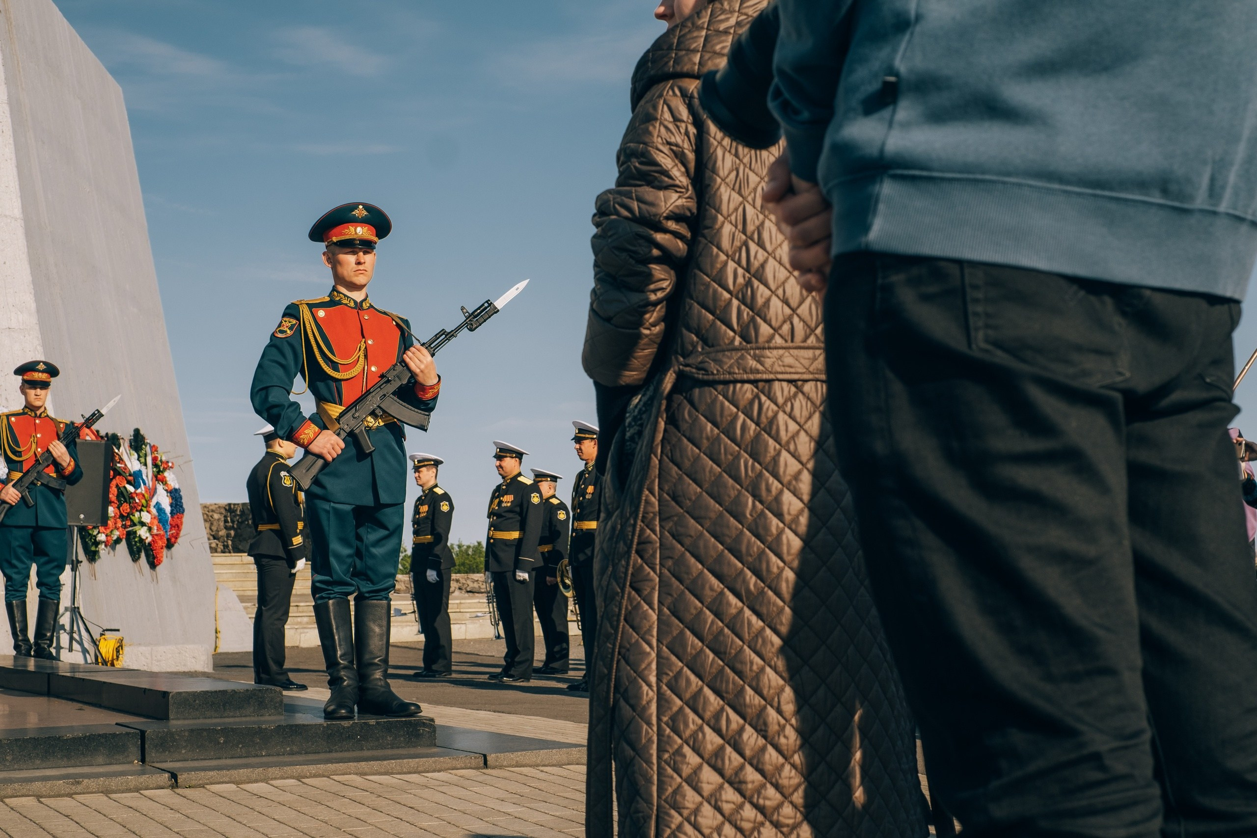 Репортаж церемонии «Путь Победы». Фотограф в Мурманске Полина Аленовская