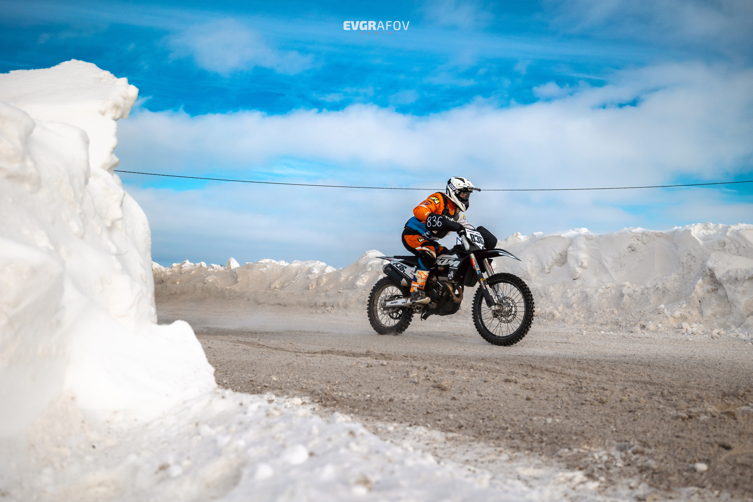 Открытый кубок Республики Татарстан по мотокроссу 3 этап. 4 февраля 2024 г. Фотограф Евграфов Александр