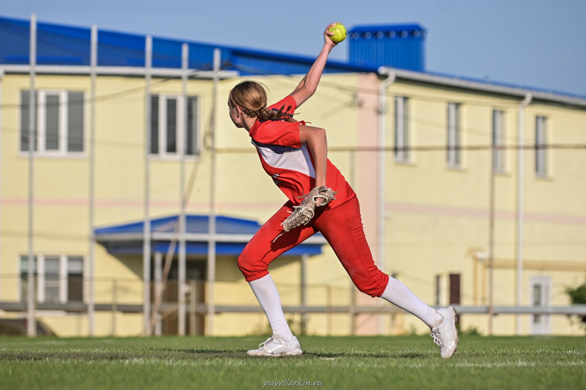Софтбол: Финал юношеской спартакиады 2025 года. Спортивный фотограф, фотожурналист Павел Ларькин