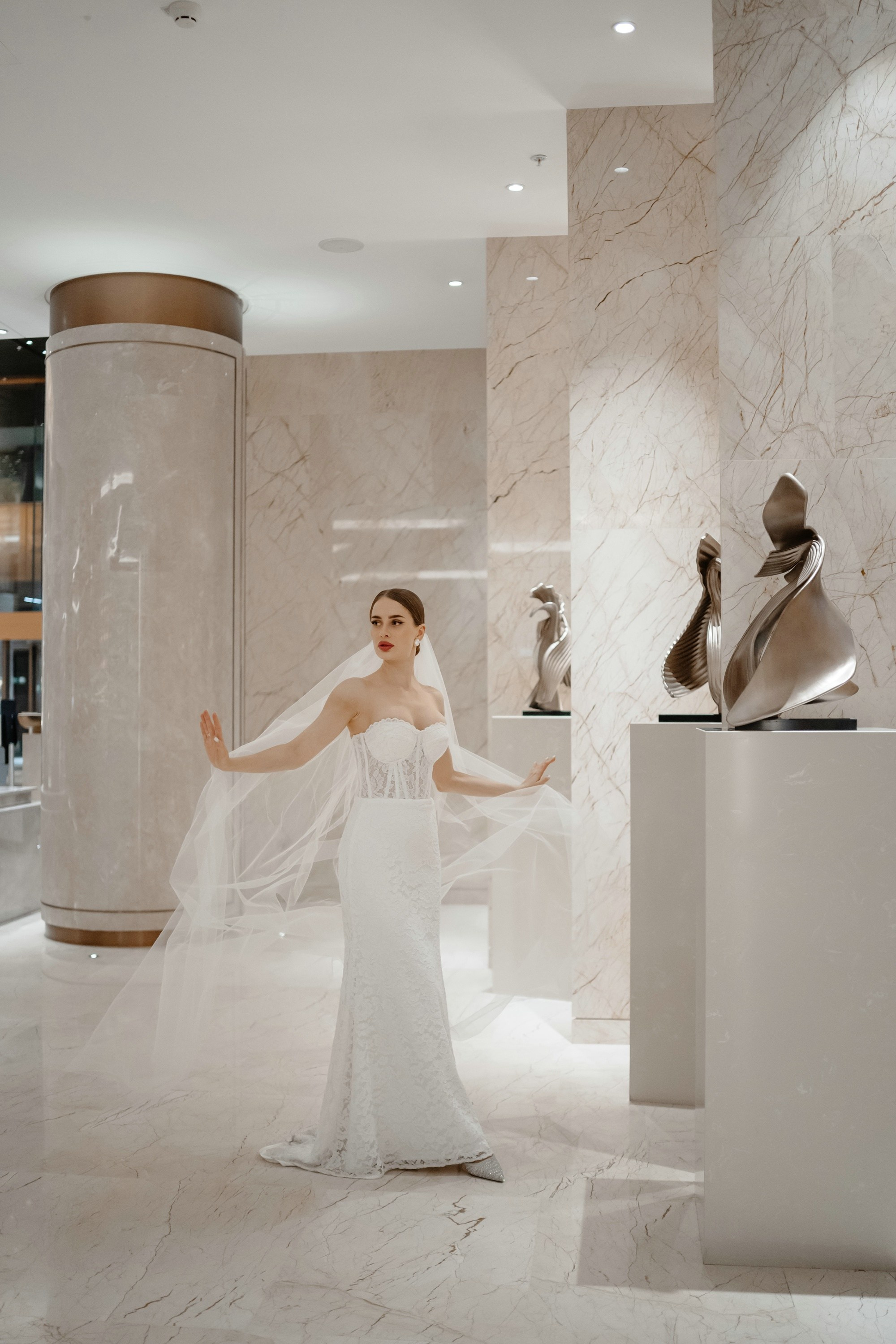 Фотосессия невесты в Soluxe Hotel Moscow