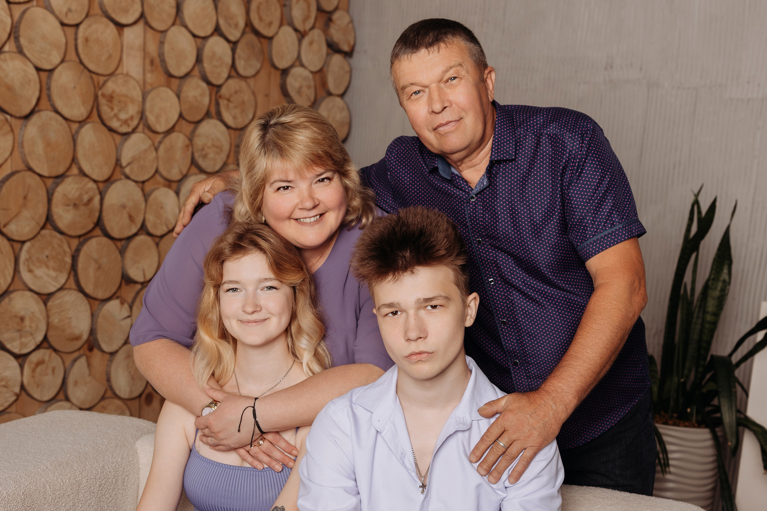 Семья Шумановых. Семейный фотограф в Рязани и Рязанской области