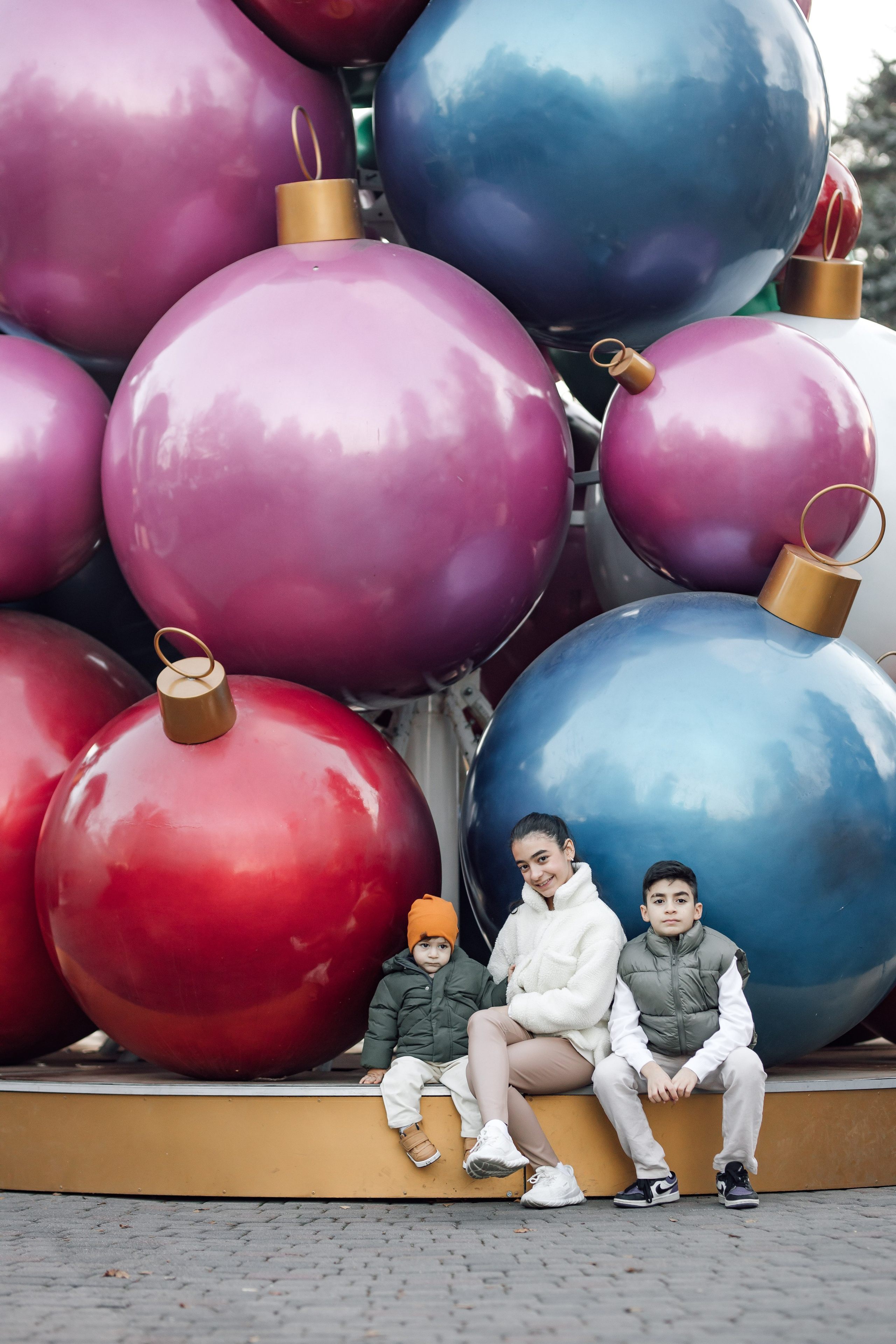 Мама и трое деток, фотосессия в день матери. Фотохудожник Наталия Кирсанова