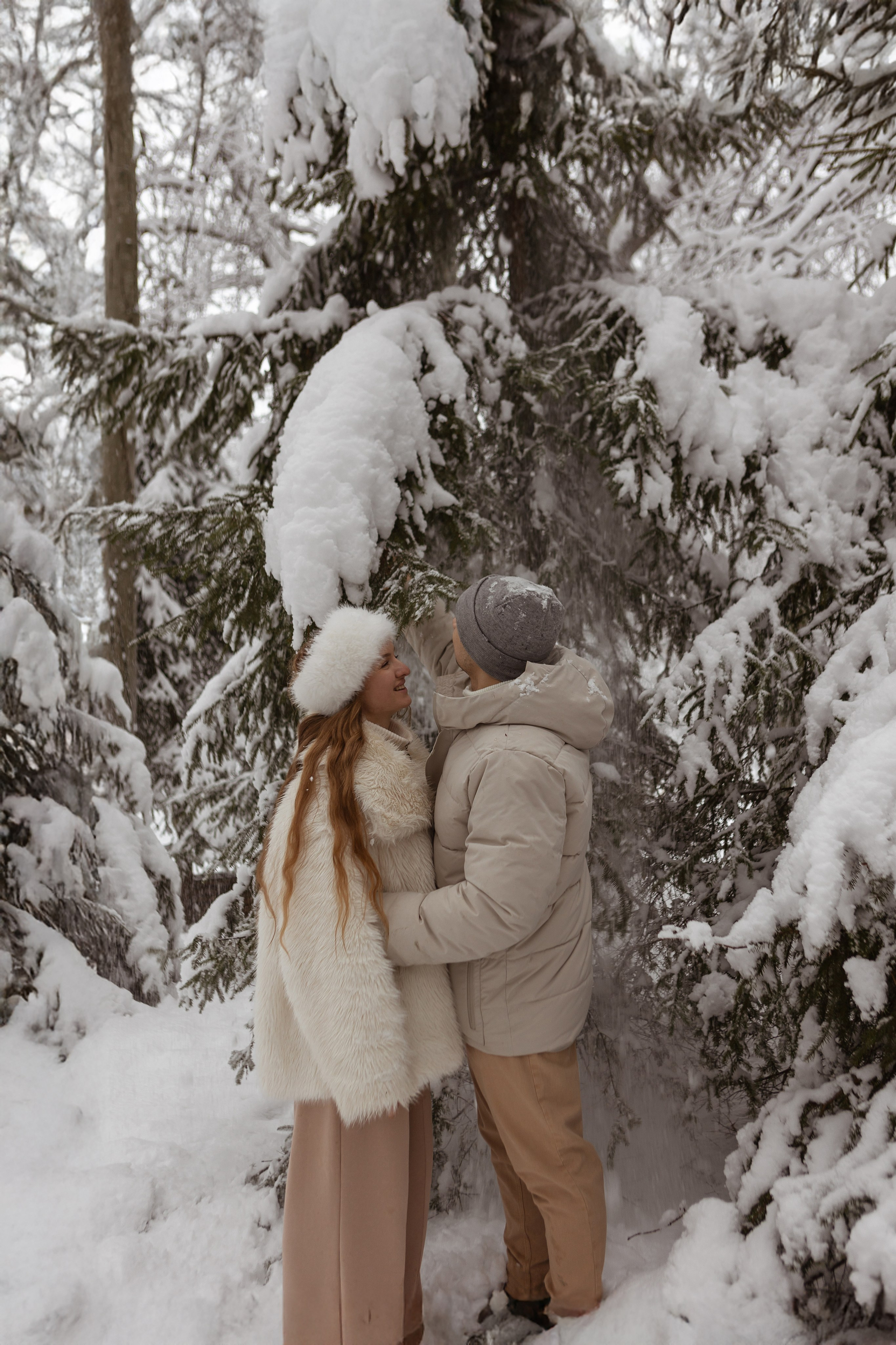 Новогодняя фотосессия с собачками в шуваловском парке. Свадебный фотограф в СПБ | Санкт-Петербурге Анастасия Рахимгулова