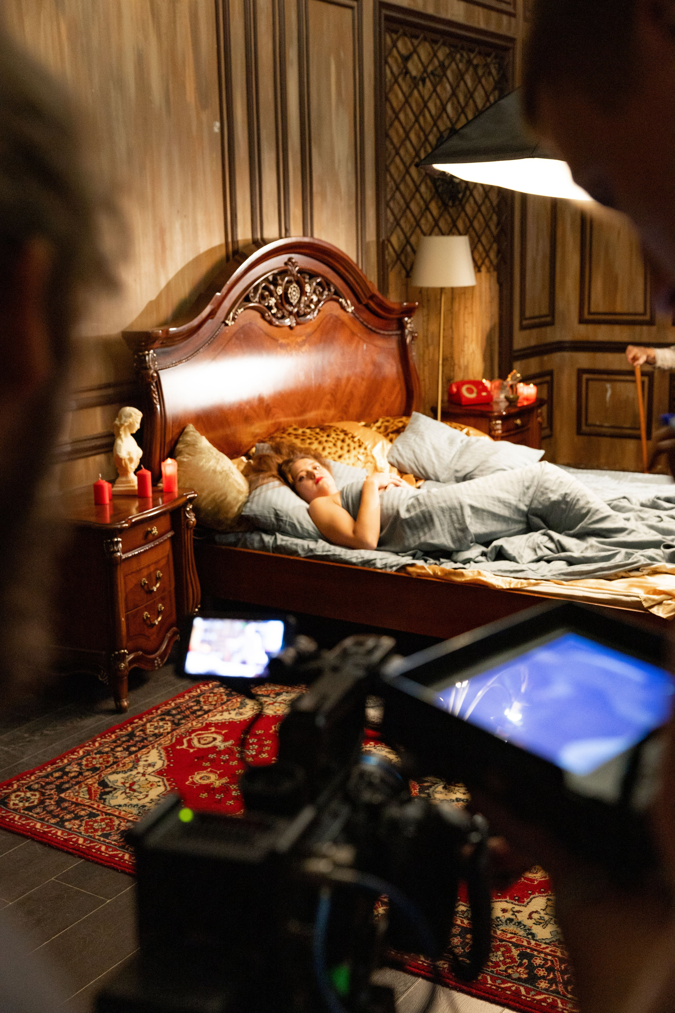 Киносъемки «Спящие красавицы». Фотограф/видеограф в Санкт-Петербурге Динара Гольдина