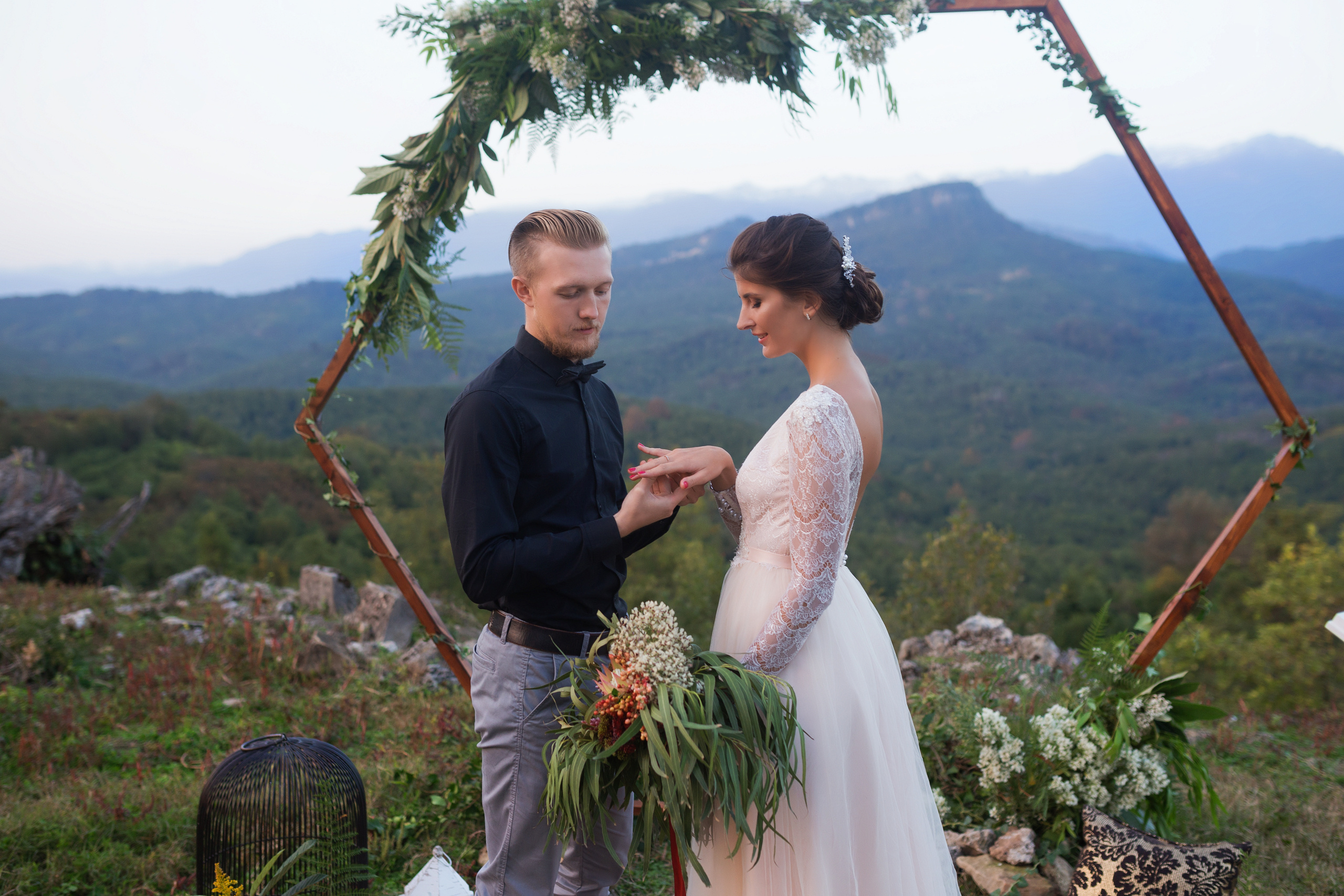 Свадебная фотосъемка для Кати и Леши. Свадебный и семейный фотограф в Москве Евгения Лисина