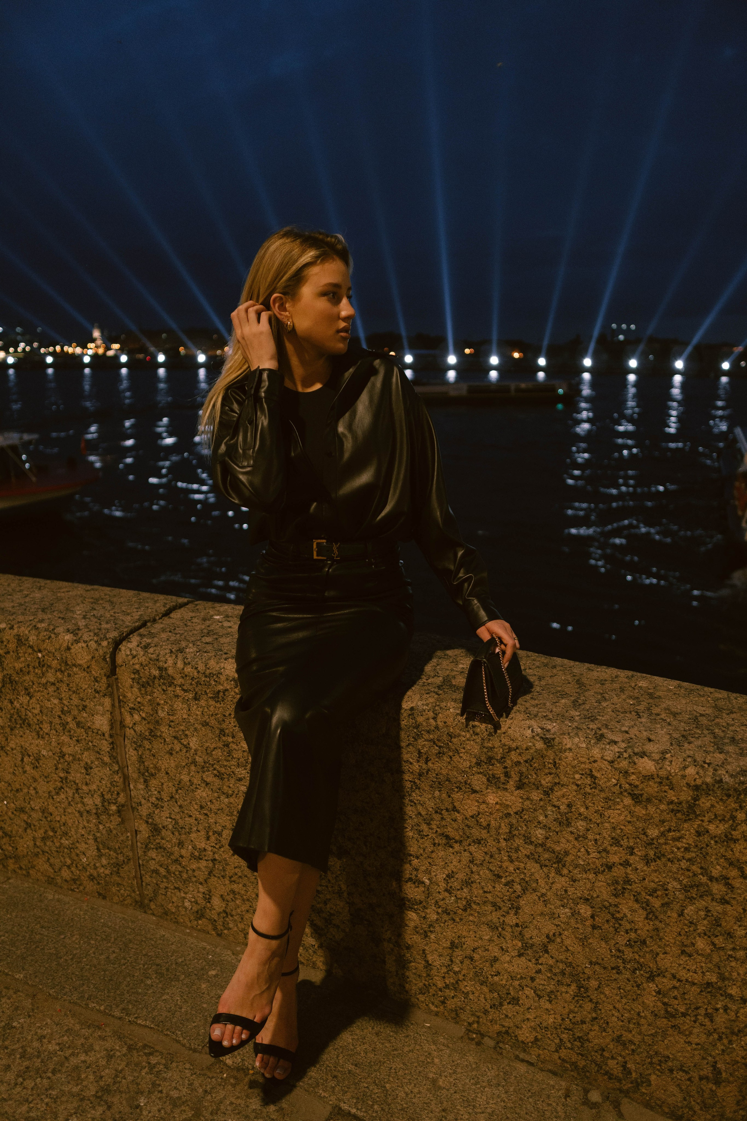 Даша и ночной Петербург. Фотограф в Санкт-Петербурге Головина Анастасия