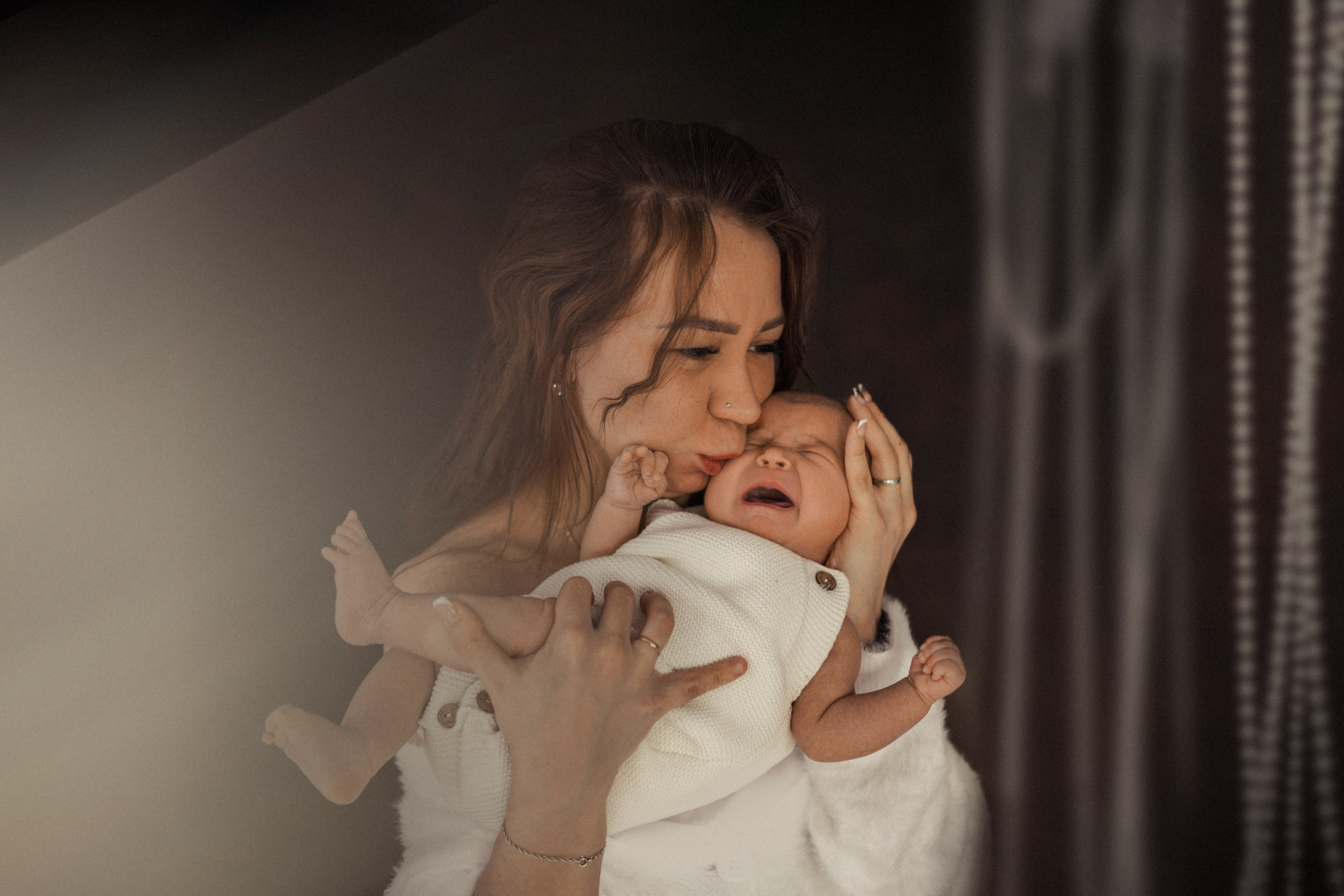 Мама и малыш. Фотограф новорождённых Екатерина Боброва. Ульяновск