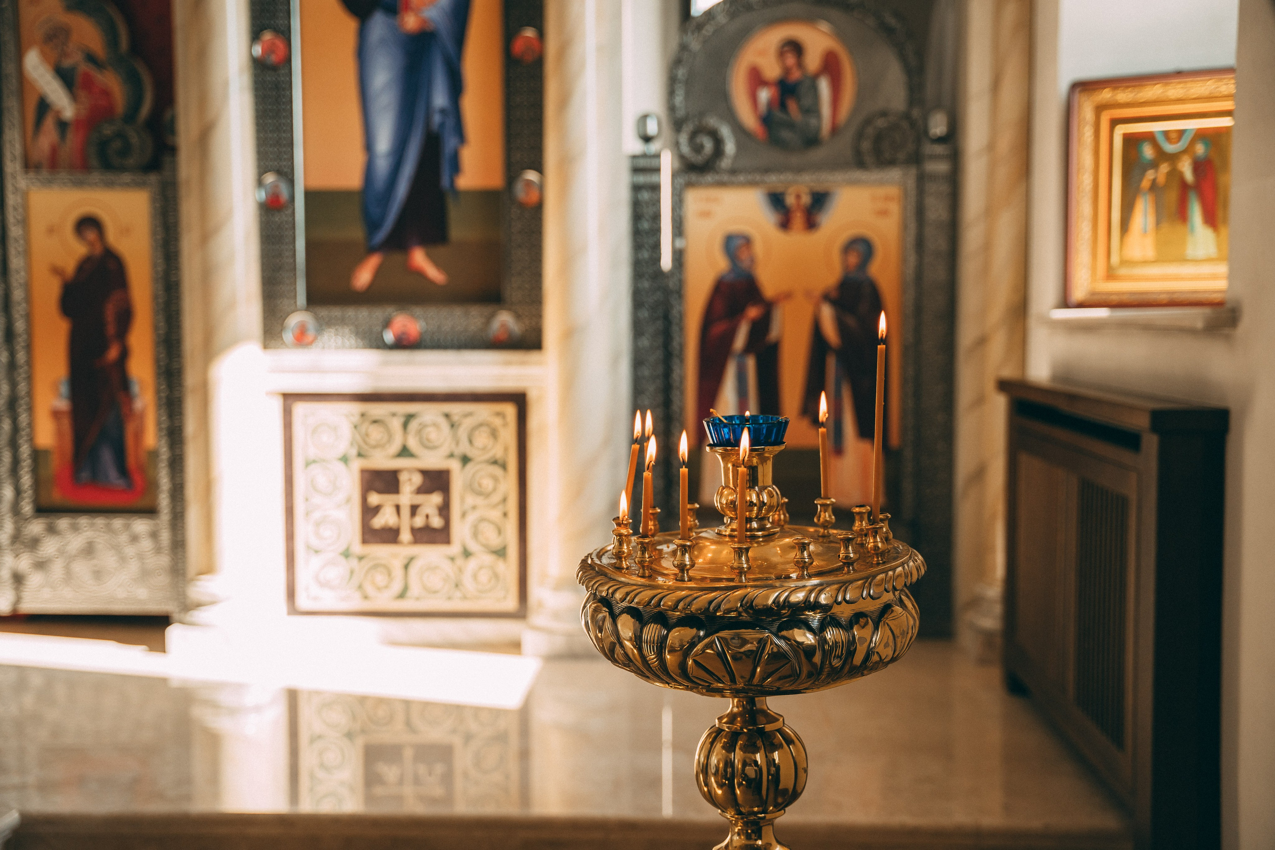 Крещение Арсения и Максима. Главная