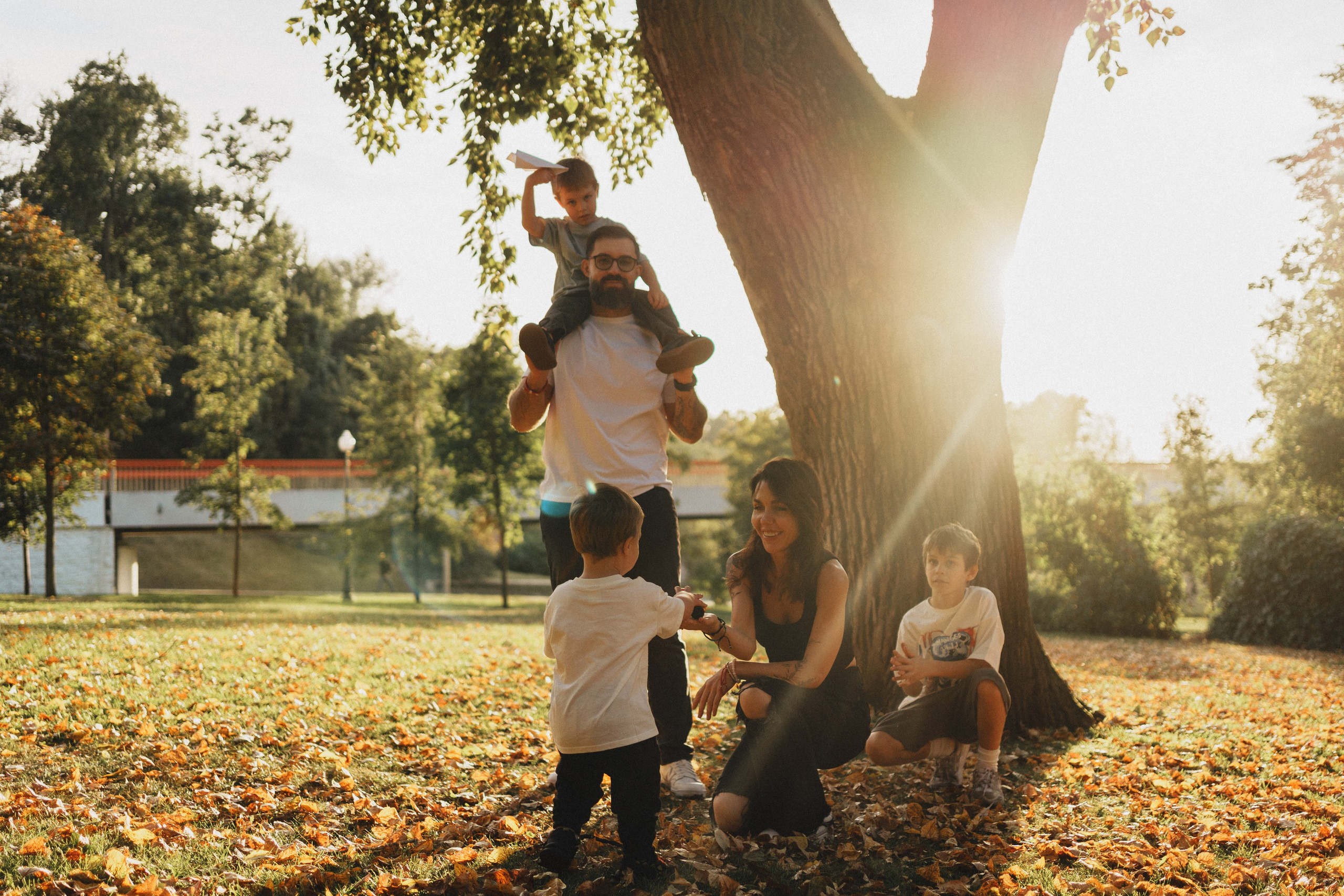 Аня, Илья и сыновья. Семейный и детский фотограф и видеограф в Москве, Серпухове и Тарусе Валерия Сорокина