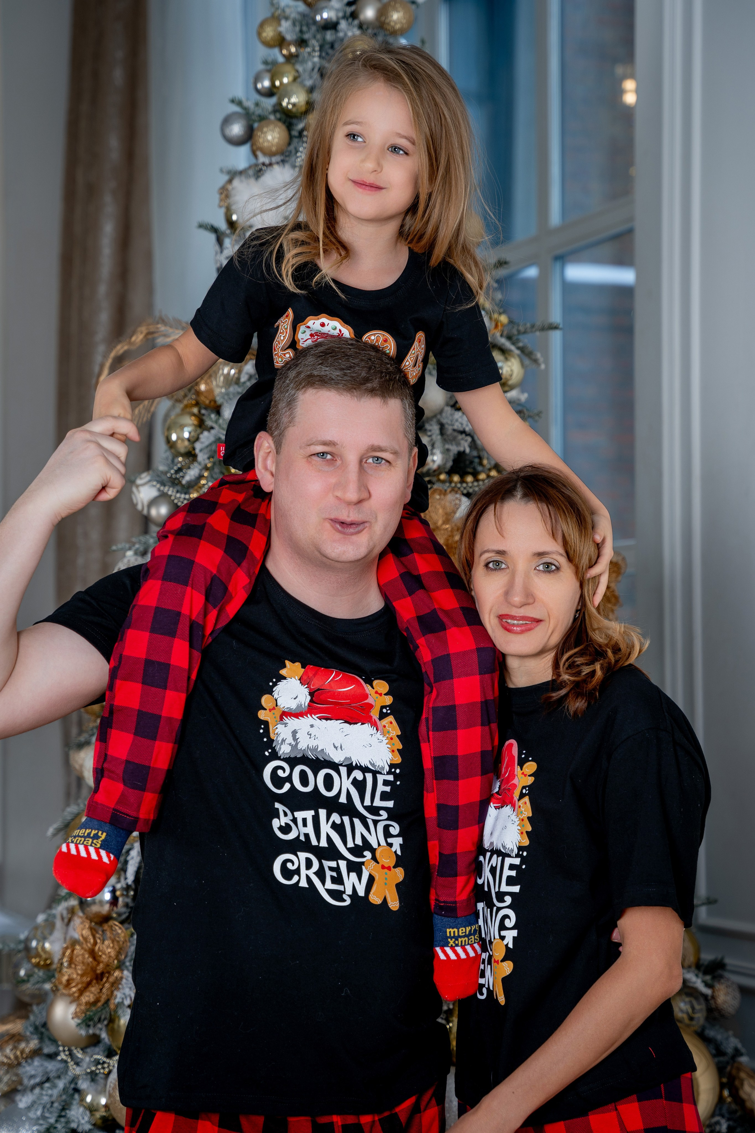 Семейная новогодняя фотосессия. Профессиональный фотограф Ковалева Олеся