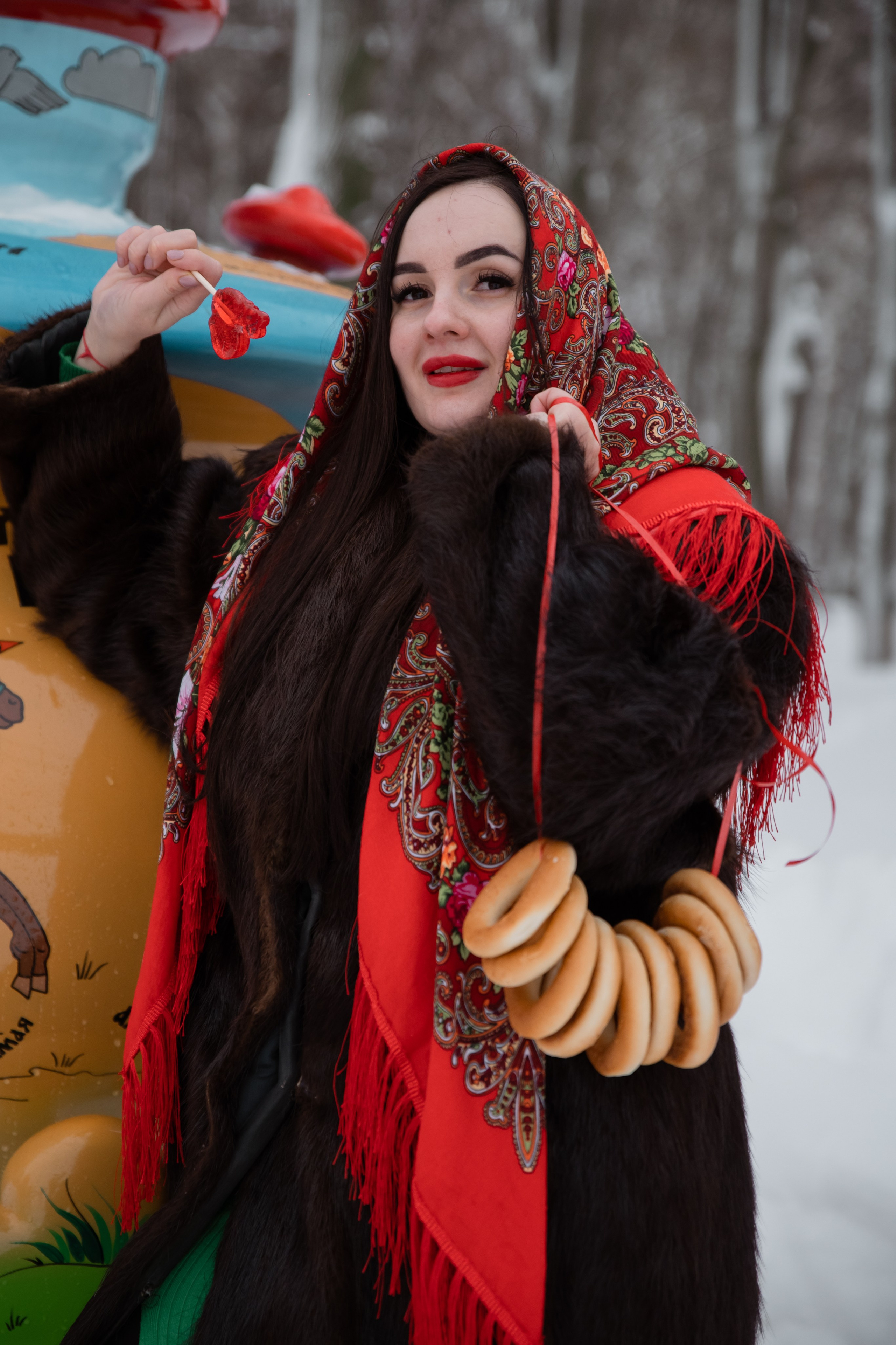 Фотосессия в стиле russian girl. Саенко Людмила Фотограф из Тулы