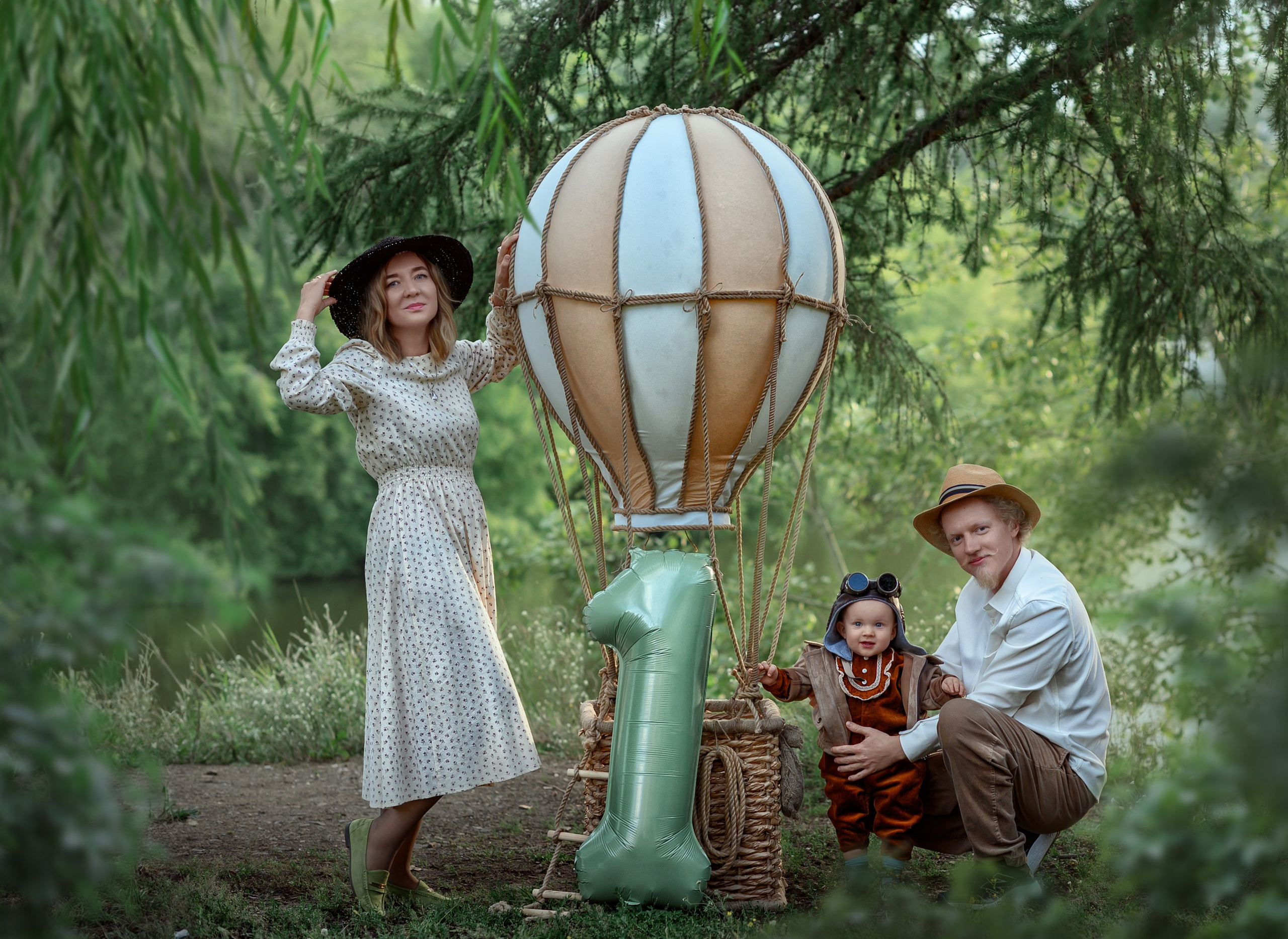 ВОЗДУШНЫЙ ШАР. Семейный фотограф Екатеринбург Лора Мур