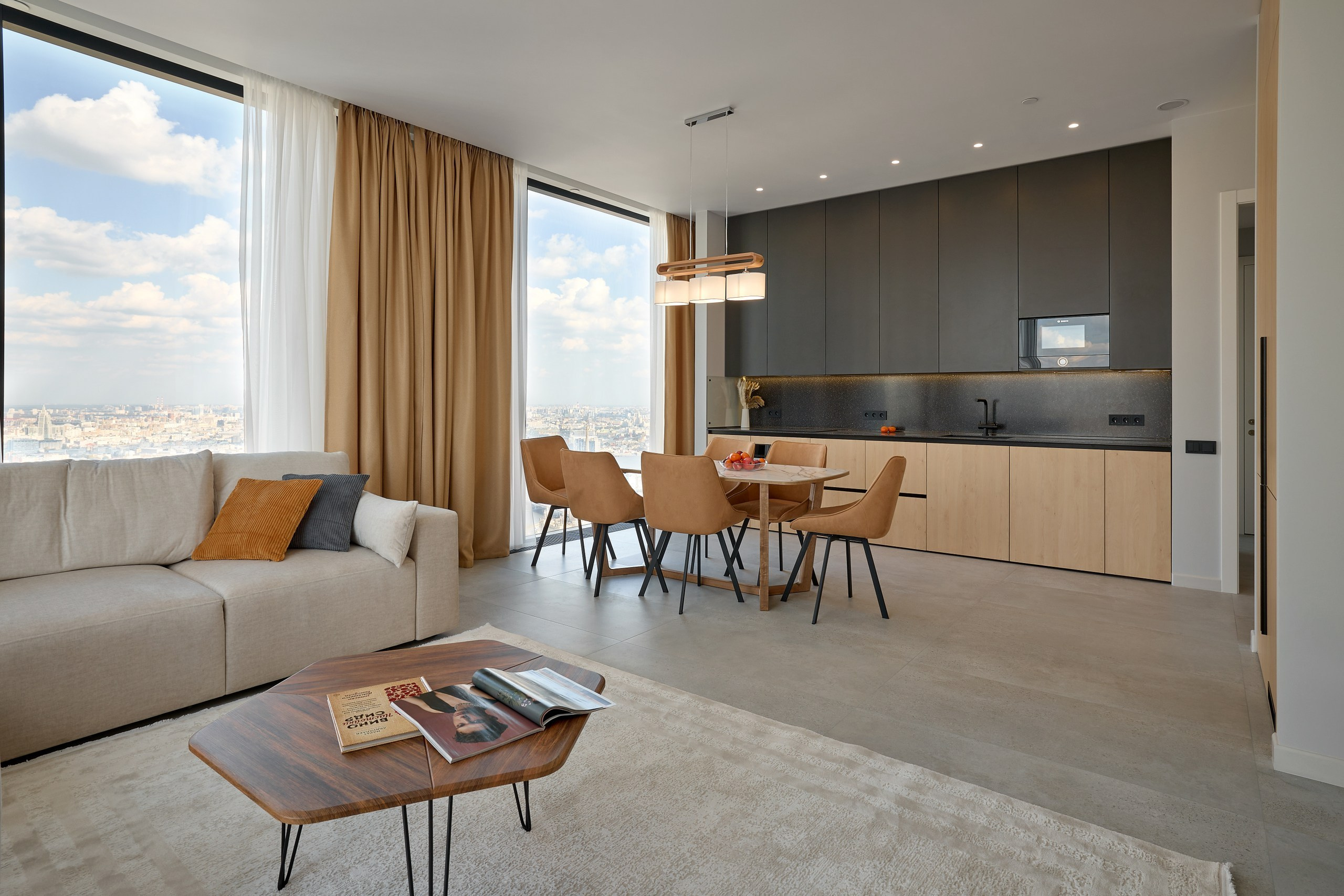 Видовая квартира City Tower. Москва