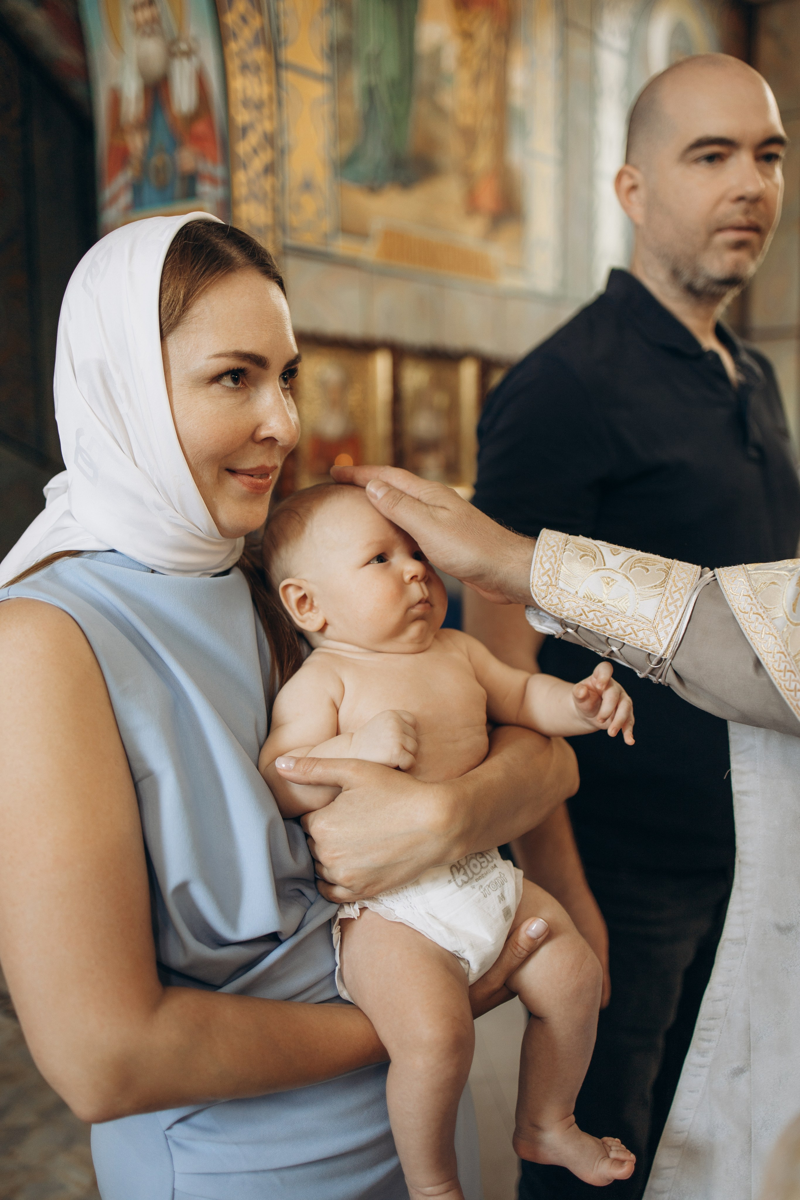 Крещение Ивана. Самый теплый фотограф в Краснодаре Рябоконь Ксения