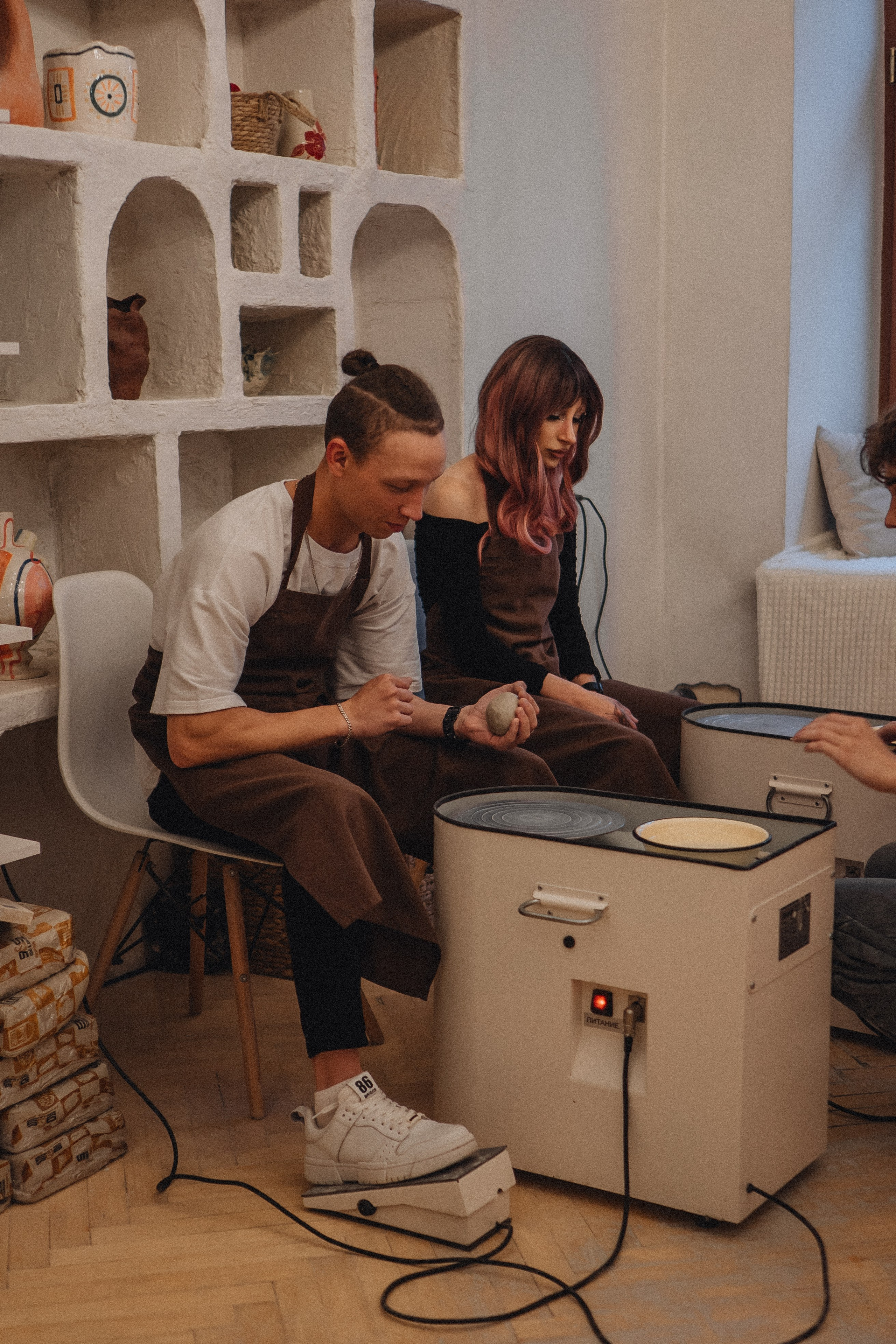 СВИДАНИЕ В ГОНЧАРНОЙ МАСТЕРСКОЙ. Профессиональный фотограф, Санкт-Петербург — Виктория Богомолова