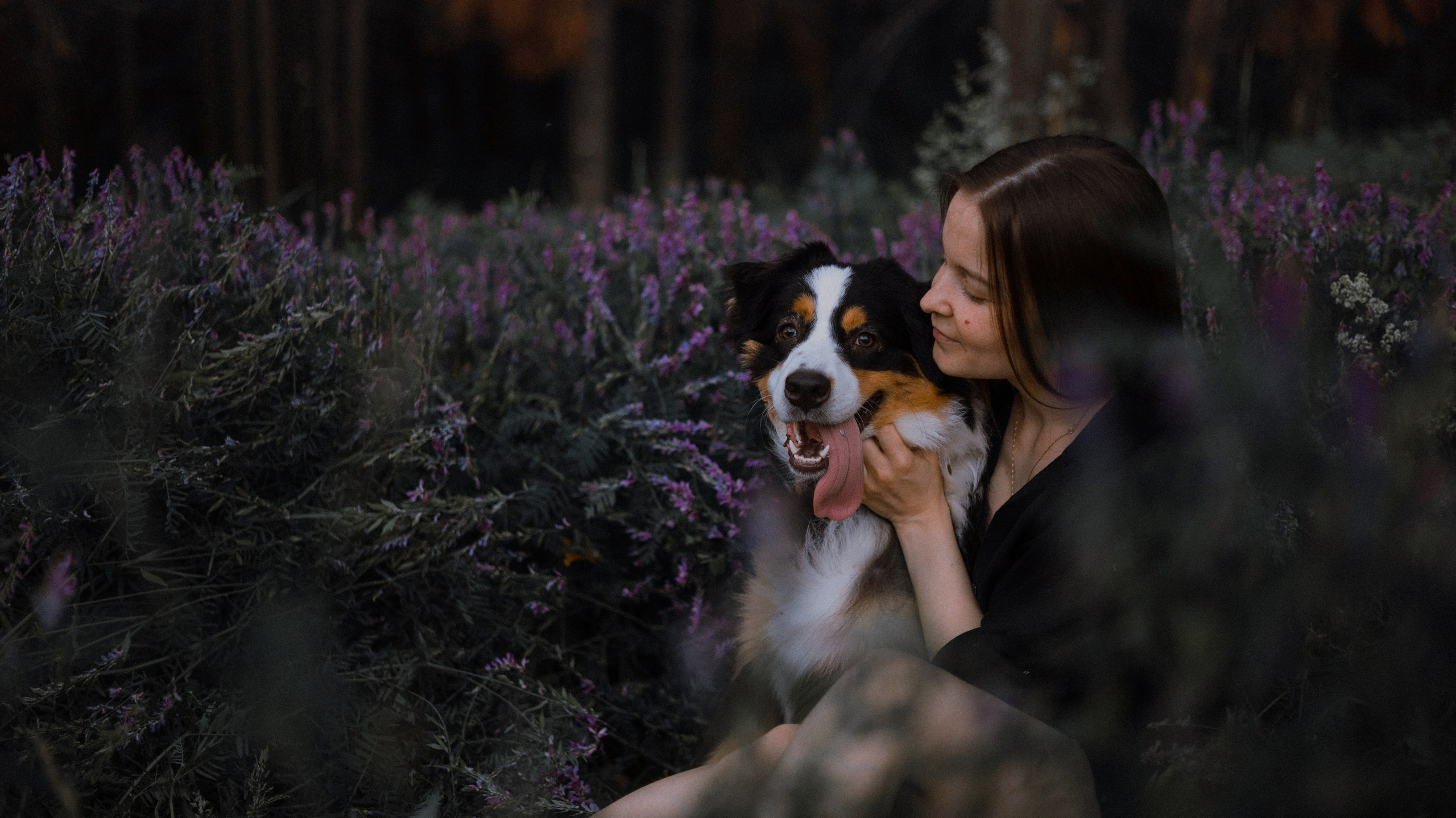 Яна и Уга. Фотограф-анималист Богданова Полина