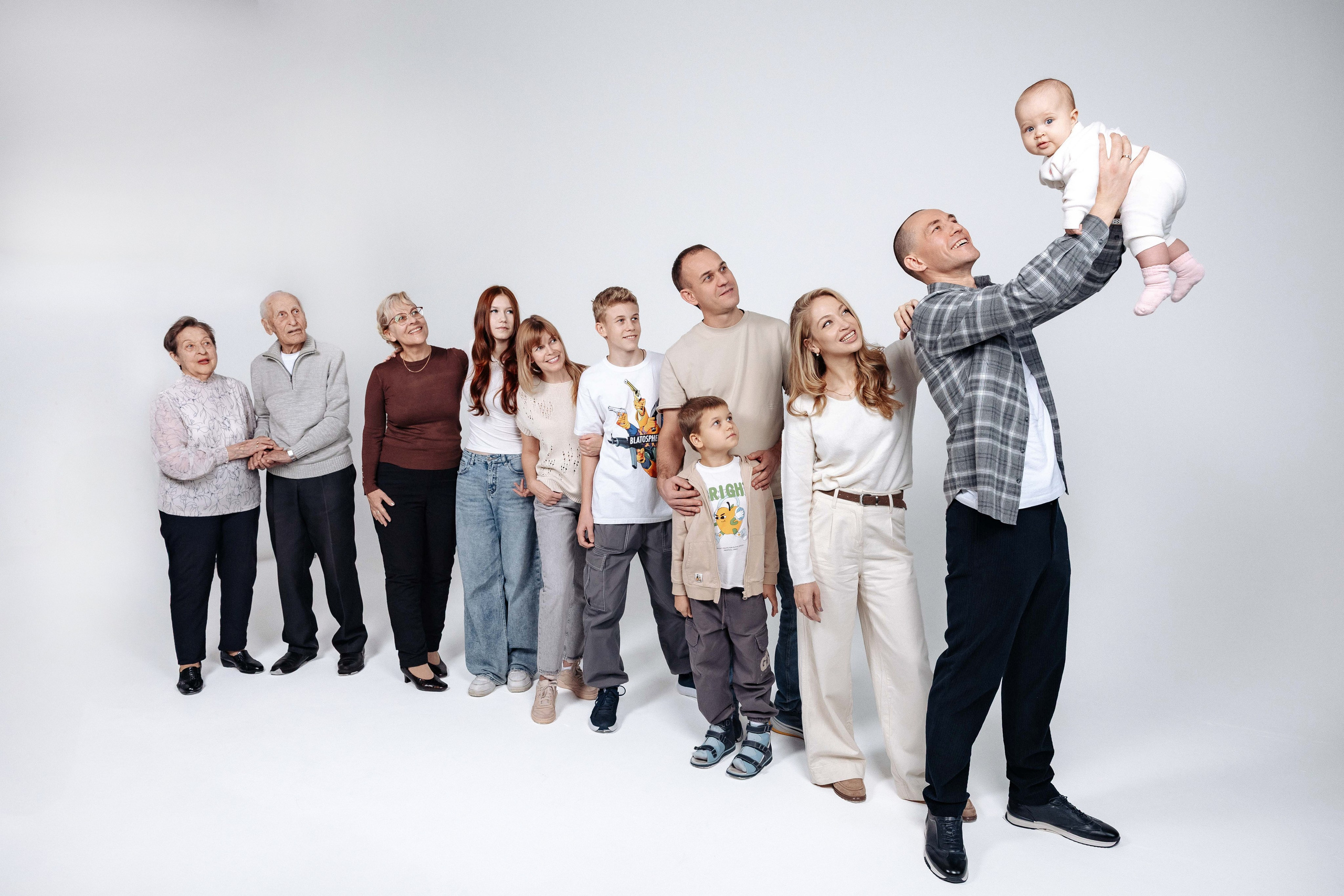 Большая семья, маленькие моменты счастья. Алексей Шаров — свадебный и репортажный фотограф в Нижнем Новгороде