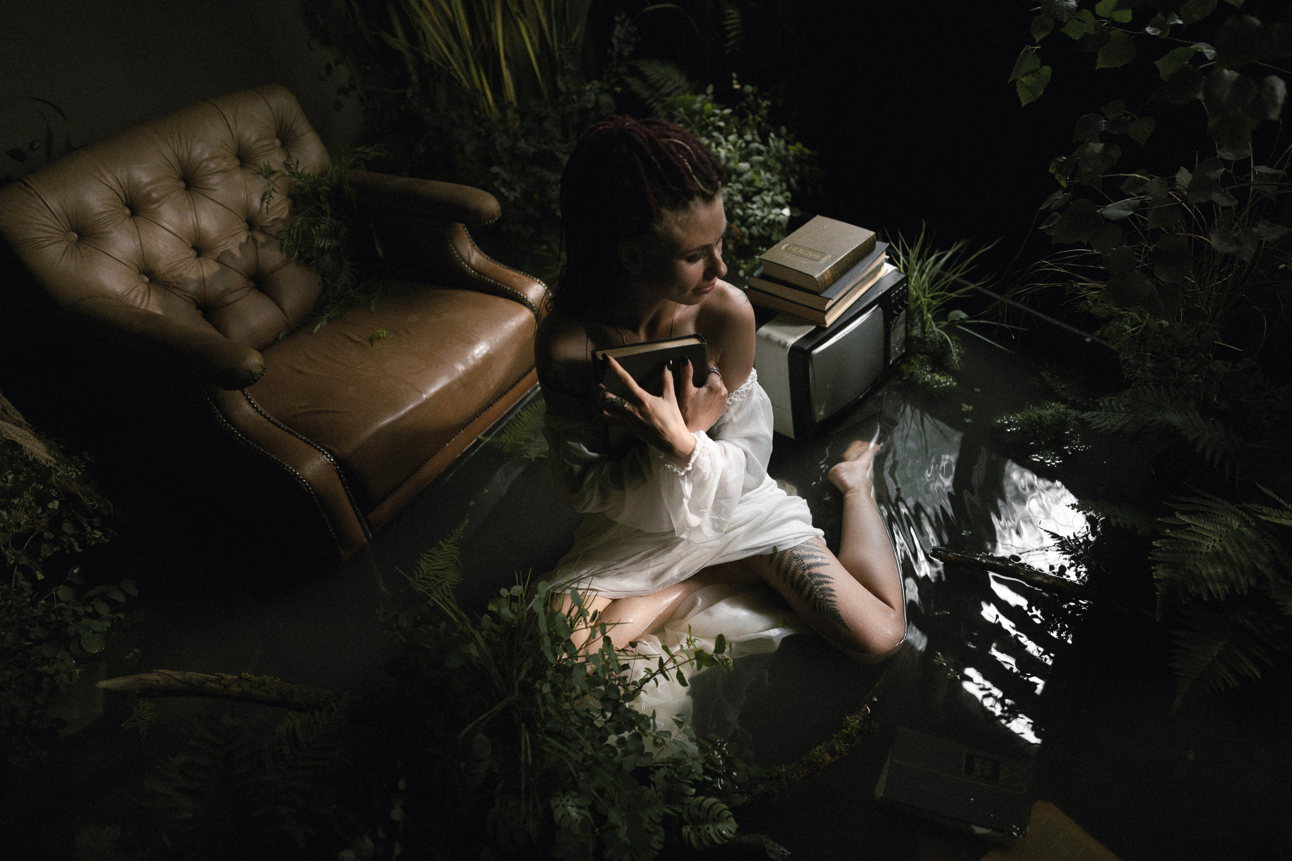 The flooded house. Фотограф в Москве Hellga Raf Хельга Раф