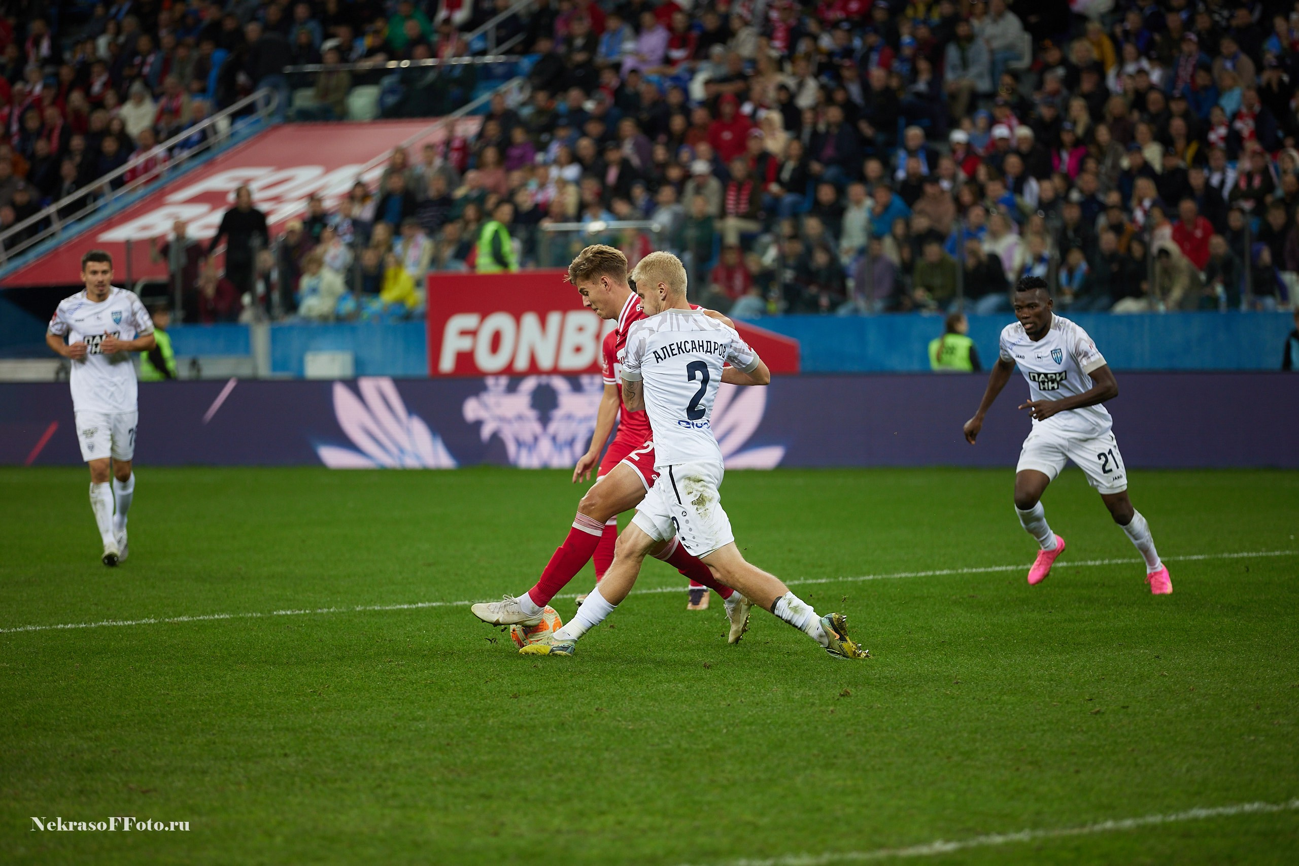РПЛ ФК Пари НН- ФК Спартак. Спортивный фотограф Некрасов Денис