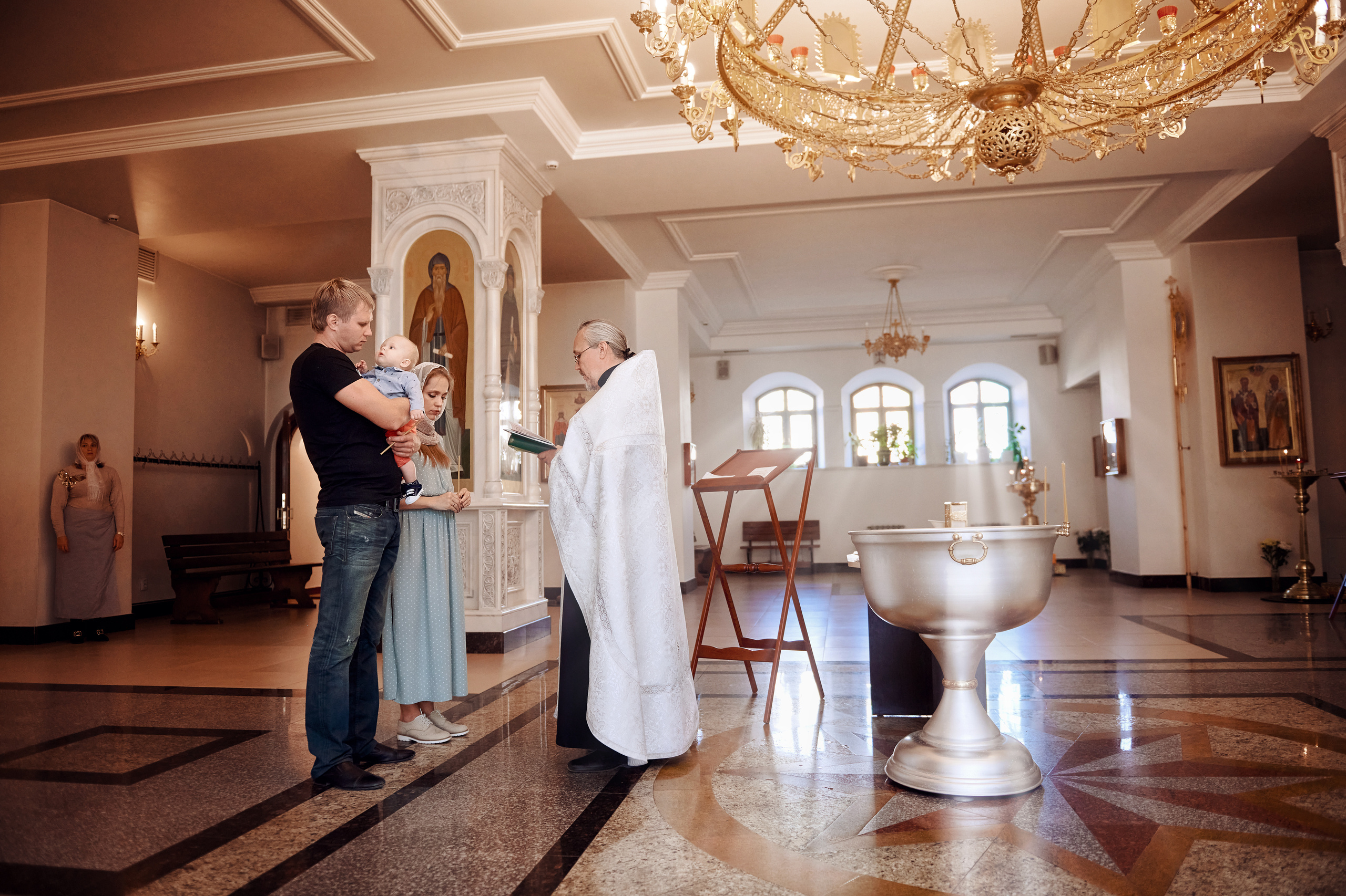 Крещение Максима. Фотограф в Воронеже Тазаева Светлана