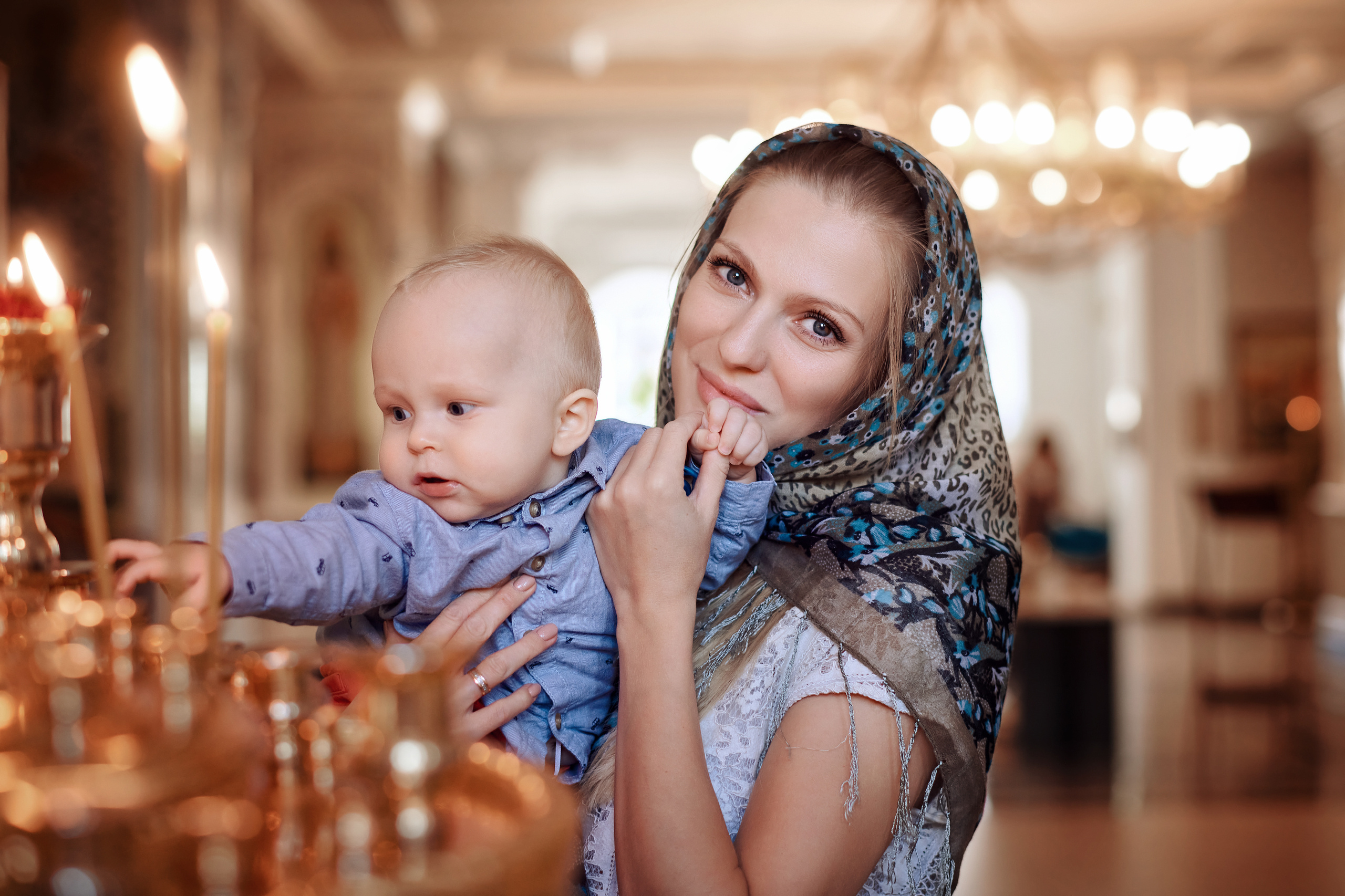 Крещение Максима. Фотограф в Воронеже Тазаева Светлана