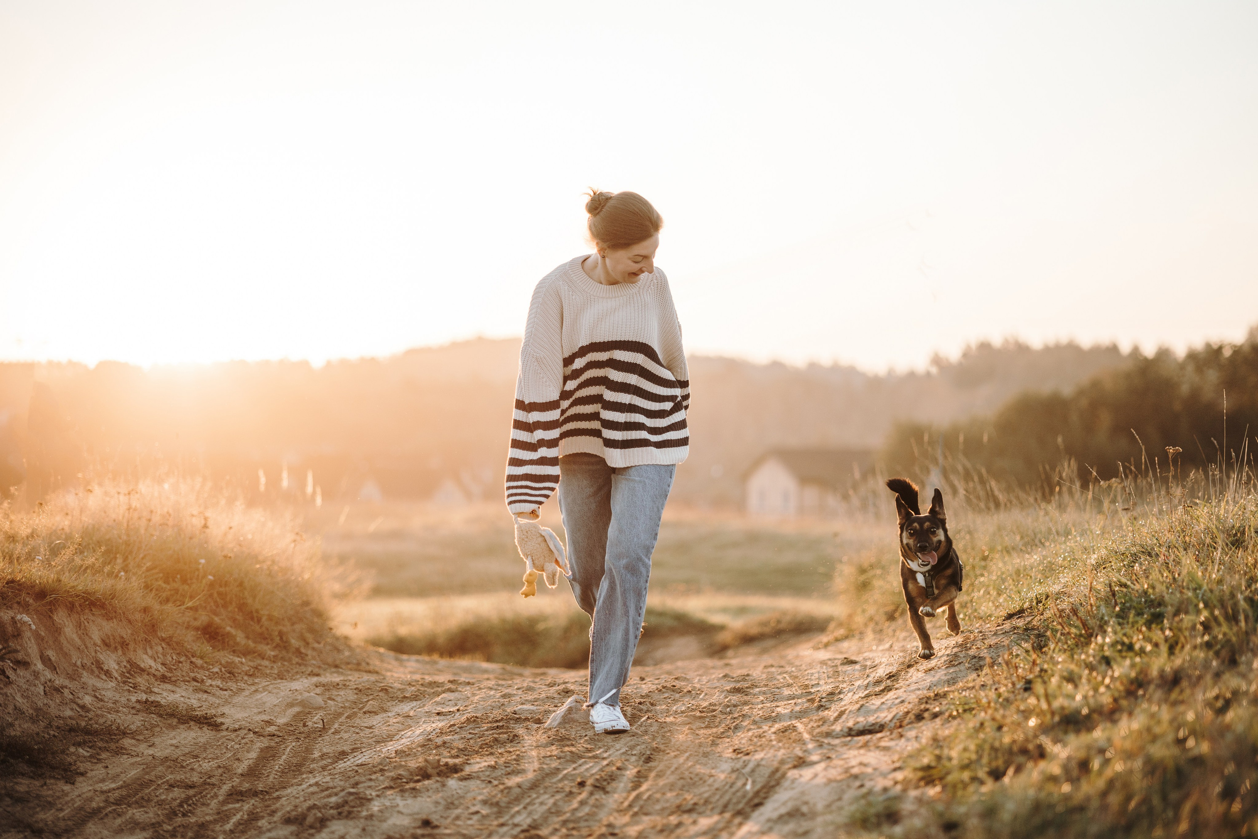 Ольга и Рекс. Фотограф — Анималист | Санкт-Петербург