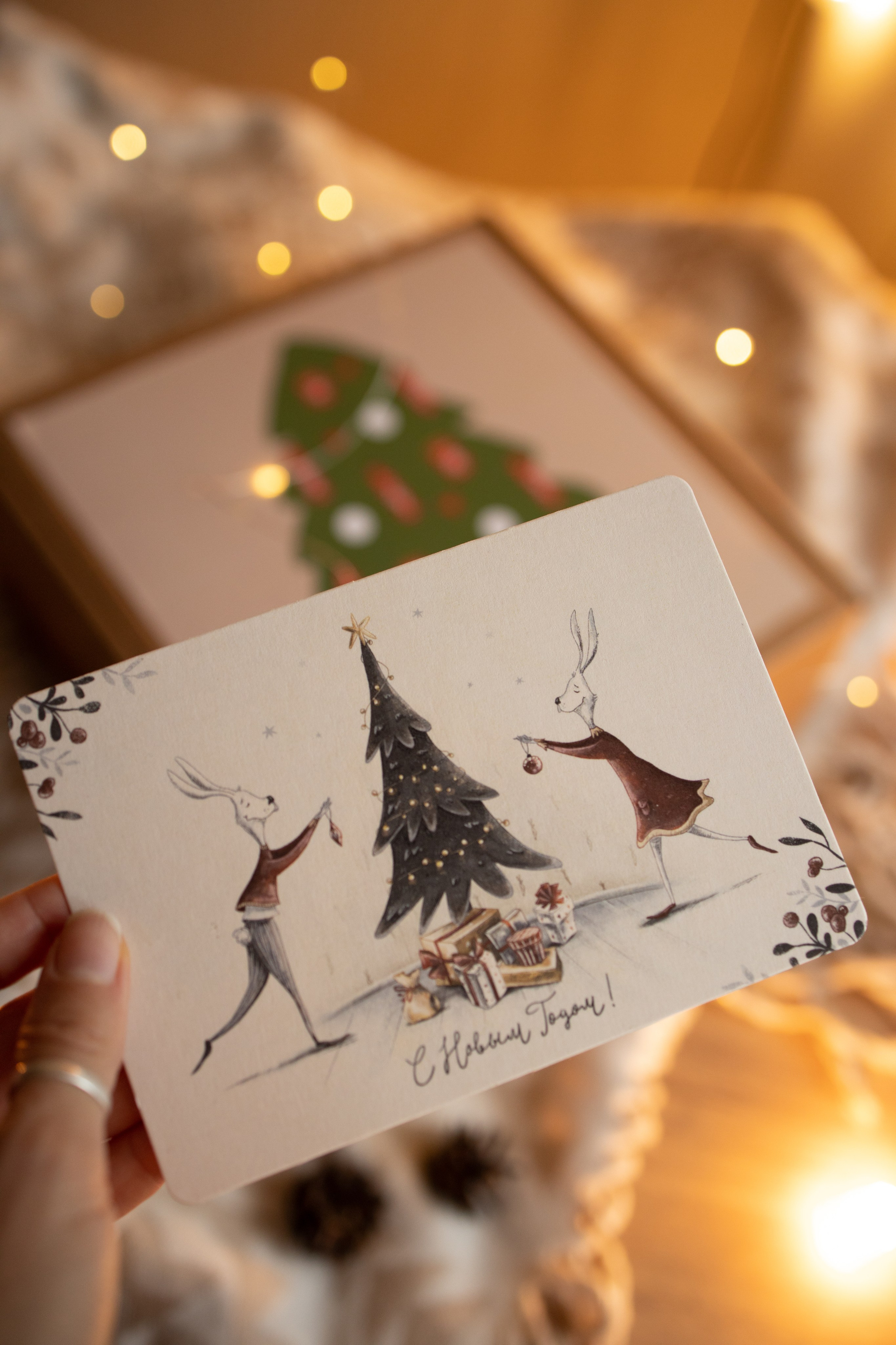 Новогодняя съемка для бренда TRAWA. Фотограф Углич и Ярославль Ольга Тятюшкина