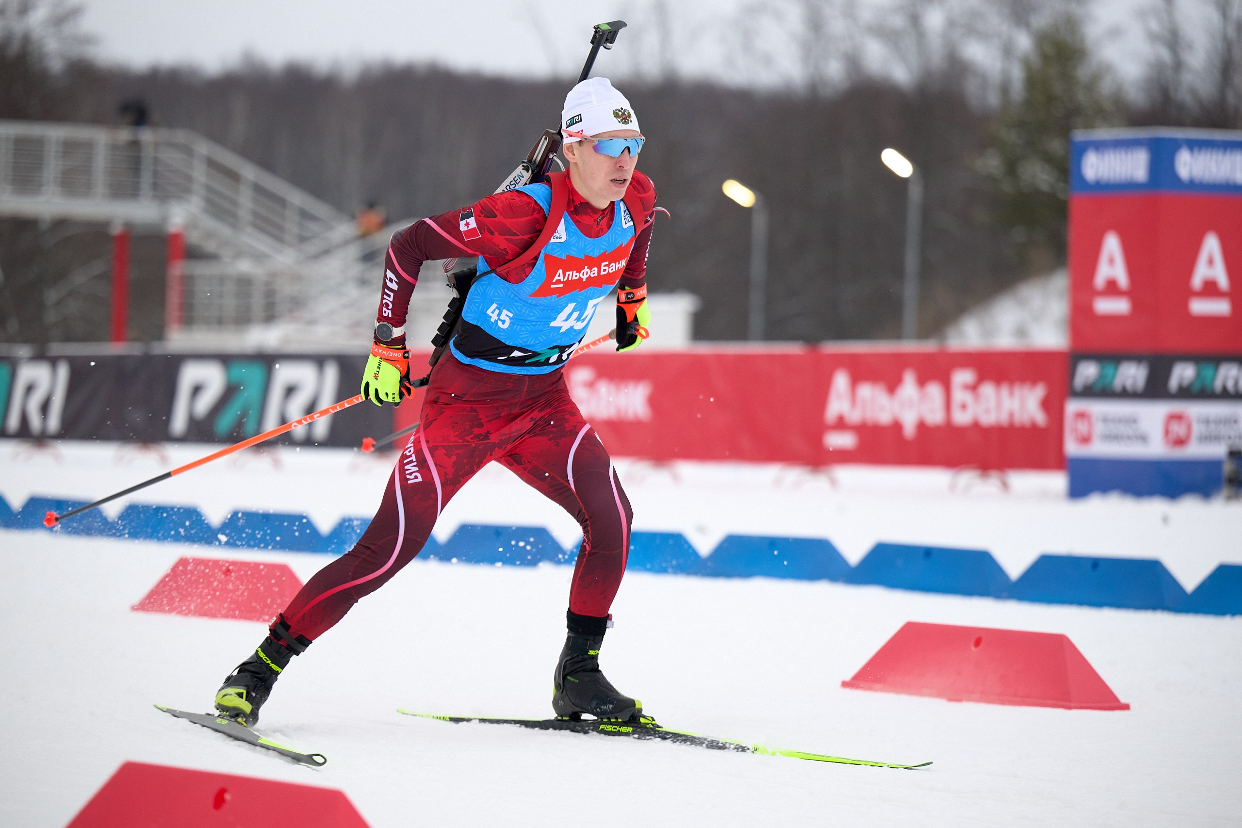 Биатлон. Чемпионат России — 2024/2025, 3-й этап, Ижевск. Ижевская винтовка. Спортивный репортажный фотограф в Ижевске Сергей Мерзляков