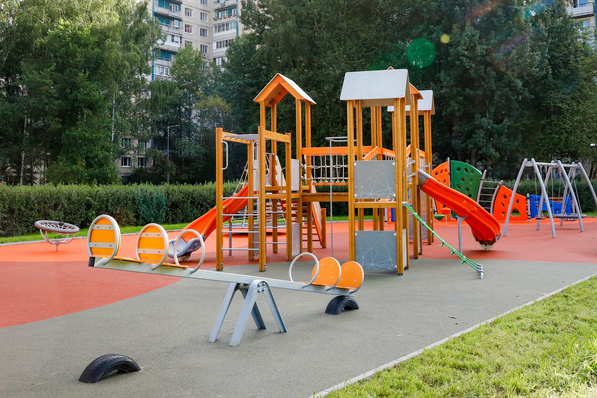 Благоустройство в МО «Озеро Долгое». Фотограф Дарья Попова