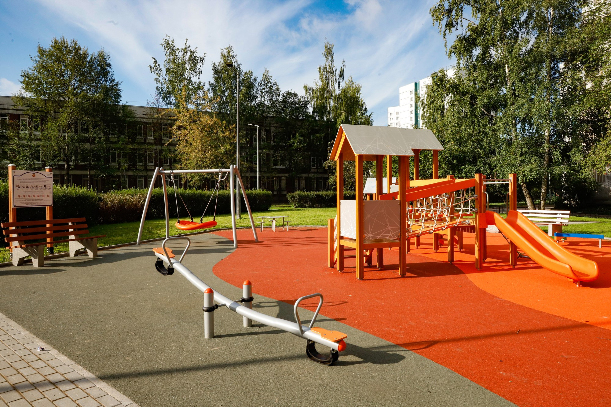 Благоустройство в МО «Озеро Долгое». Фотограф Дарья Попова