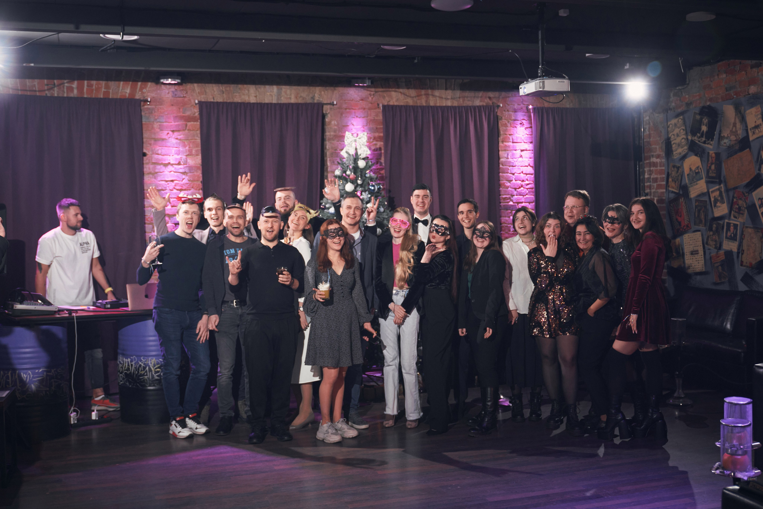 Новогодний корпоратив компании «Эмбедика» — фотограф Опарин Евгений