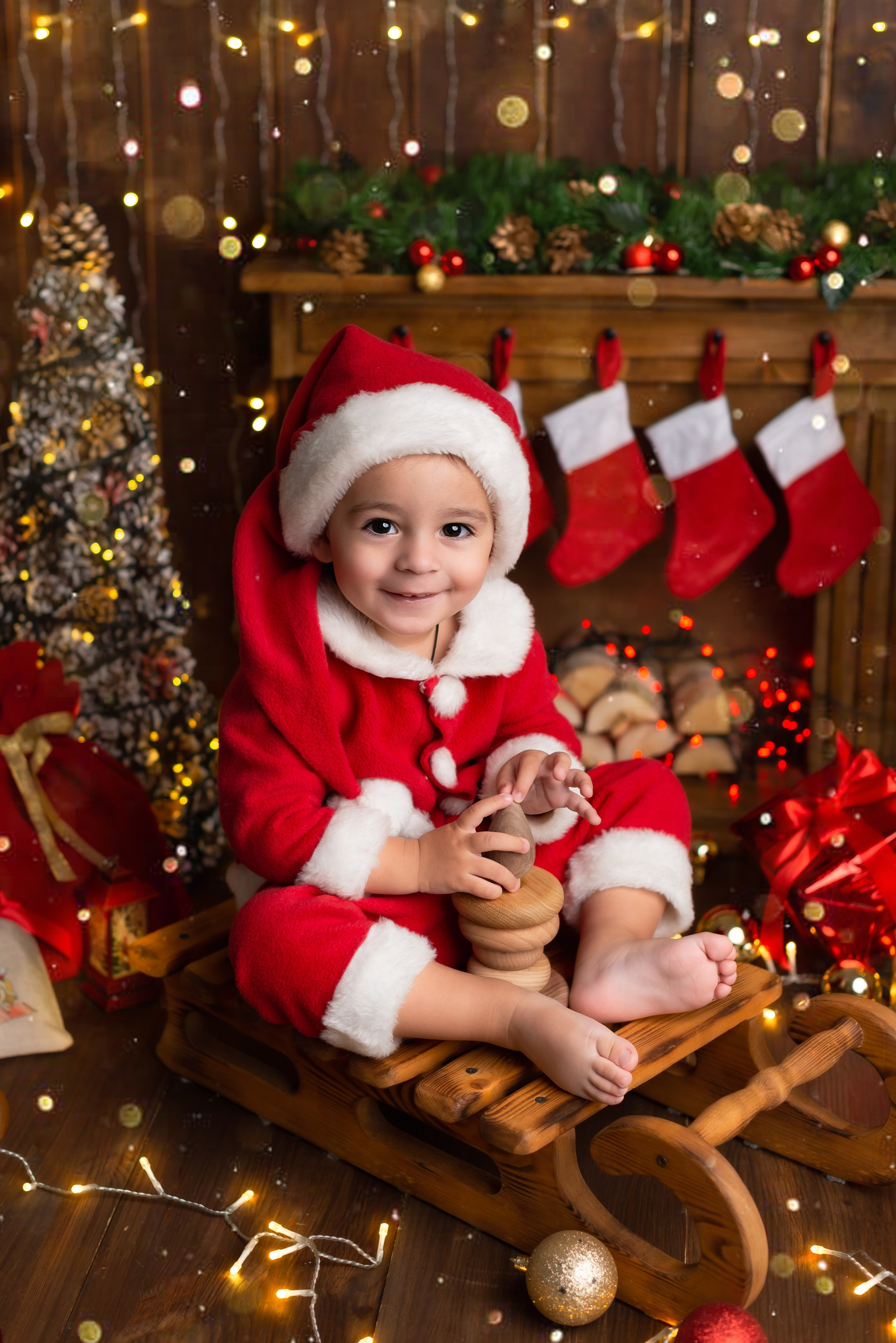 Детская новогодняя фотосессия Краснодар. Детская фотостудия «Мандаринка» | Детский фотограф Краснодар