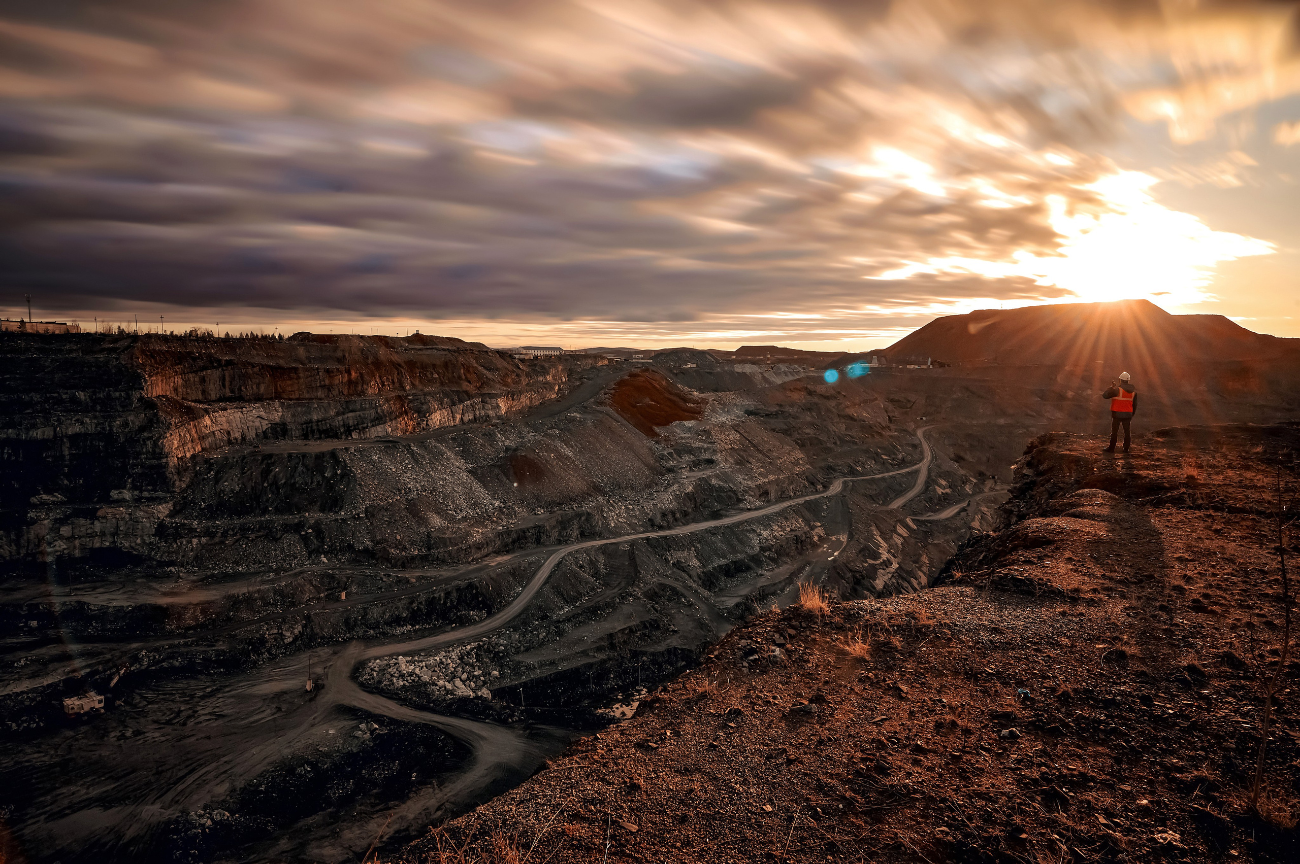Карагайский карьер г. Сатка «Группа Магнезит». Фотограф Яковлев Роман — Красноярск